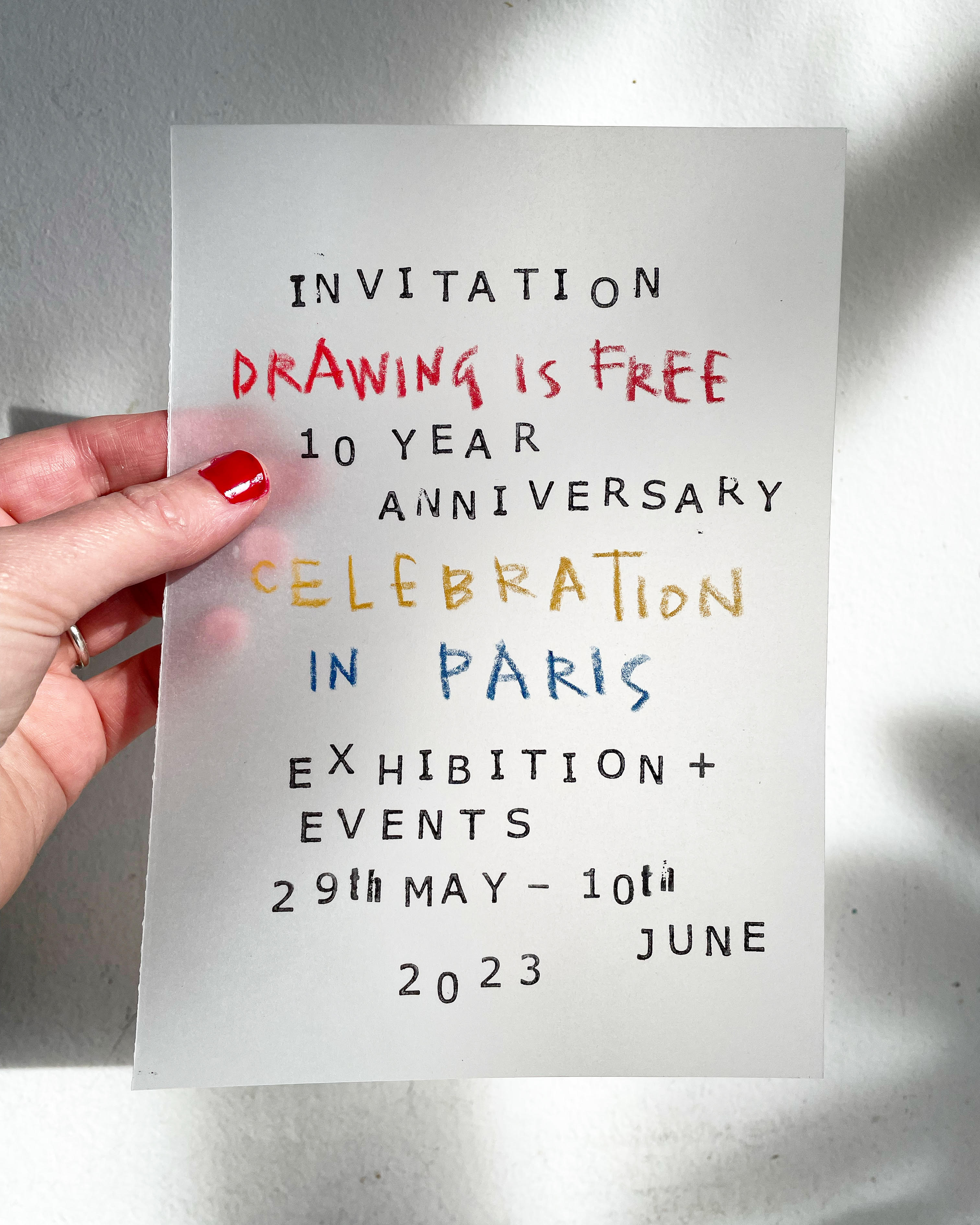 20230220 Drawing is Free Exhibition — Drawing Is Free