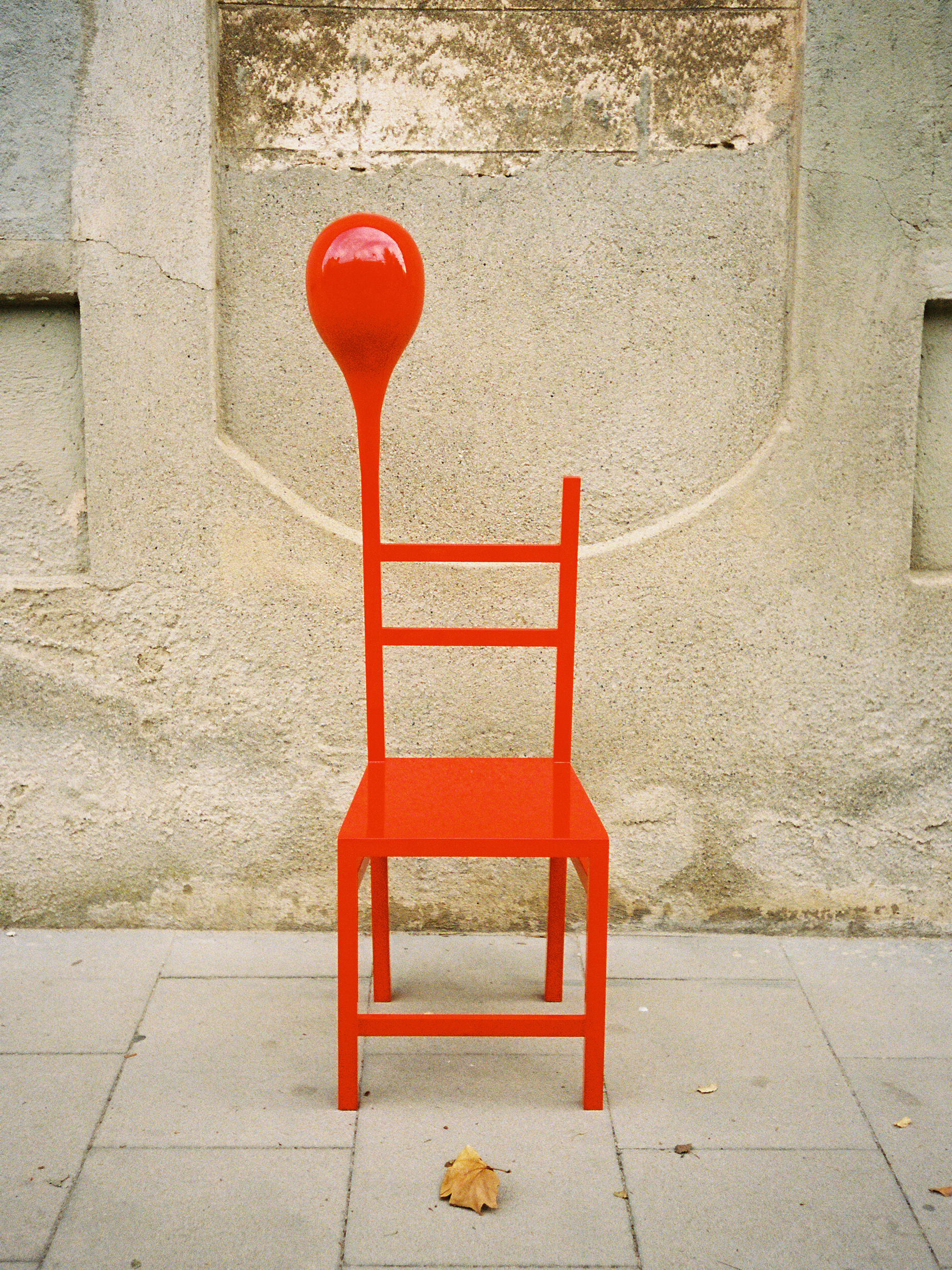 Red Balloon Chair, 2021