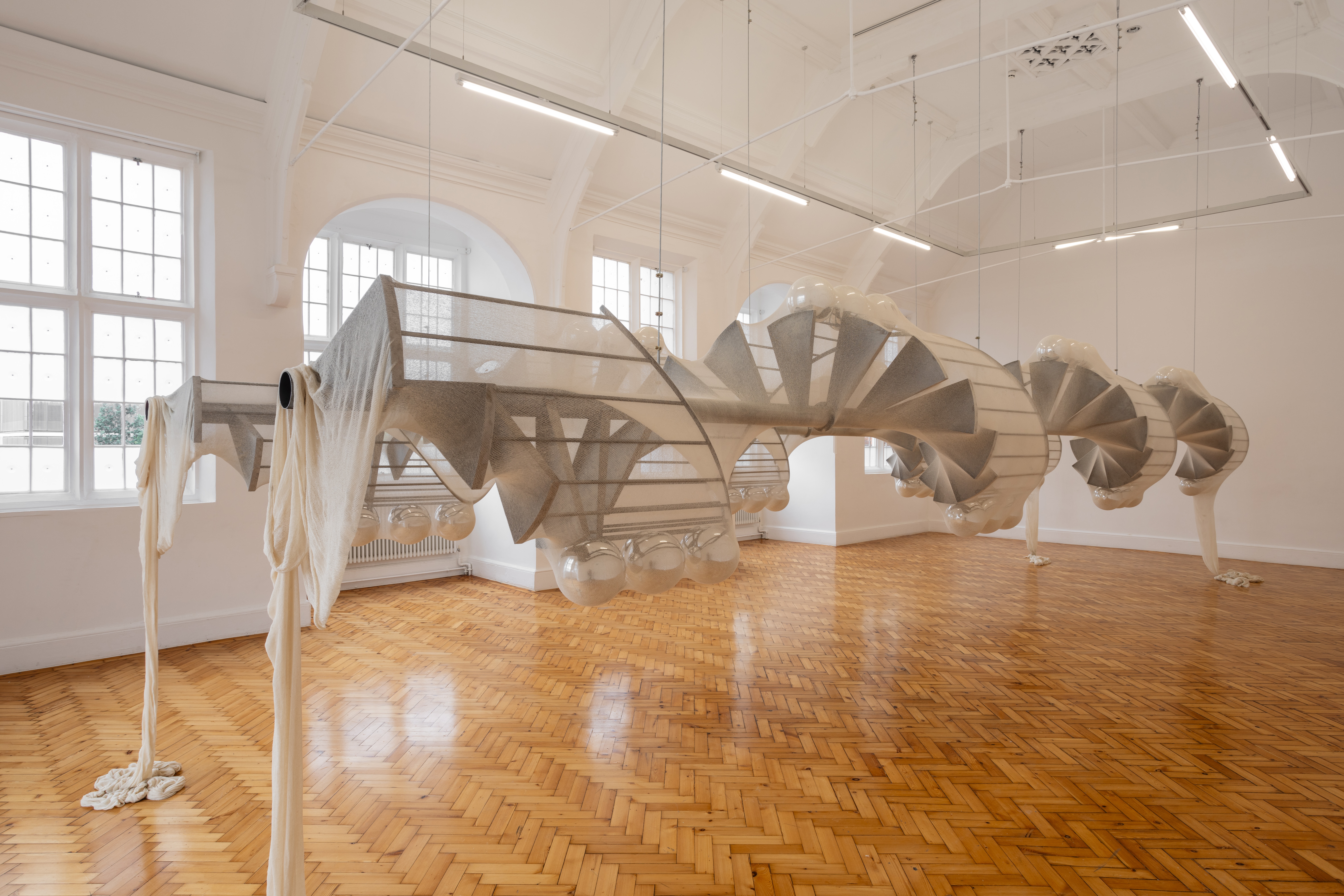 Installation view of ‘The Reward’ at Camden Art Centre, 2024. Photo: Rob Harris.