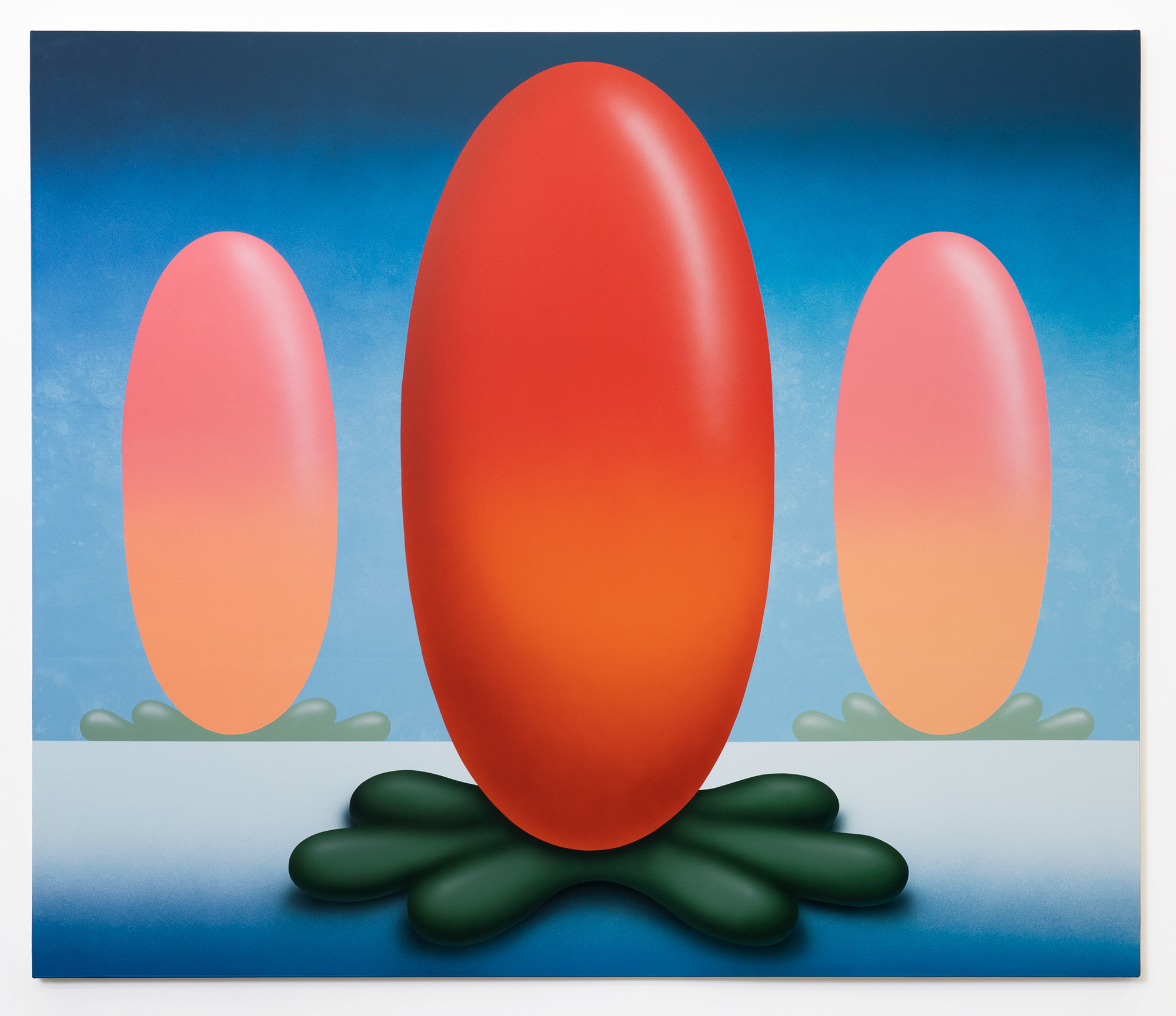 Approach, 2022Acrylic on canvas, 84&rdquo; ︎ 72&rdquo;