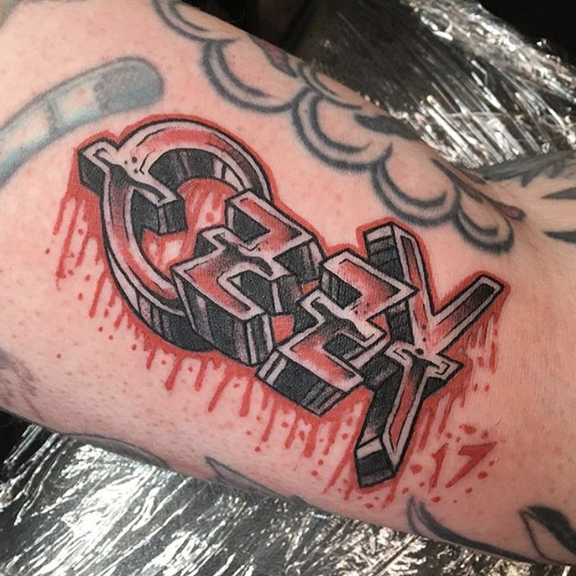 Tattoo uploaded by Rachel Dawson • Ozzy Osbourne's legendary knuckle tattoos  #bestrockstartattoos #heavymetaltattoos #OzzyOsbourne #musictattoos  #iconictattoos • Tattoodo