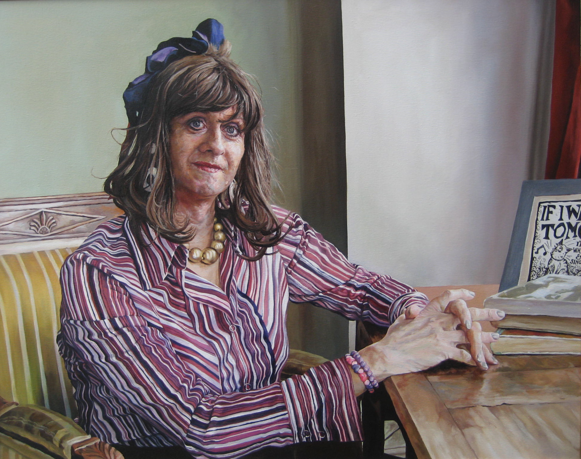 Rachel Pantechnicon - 100cm x 80cm - oil on canvas