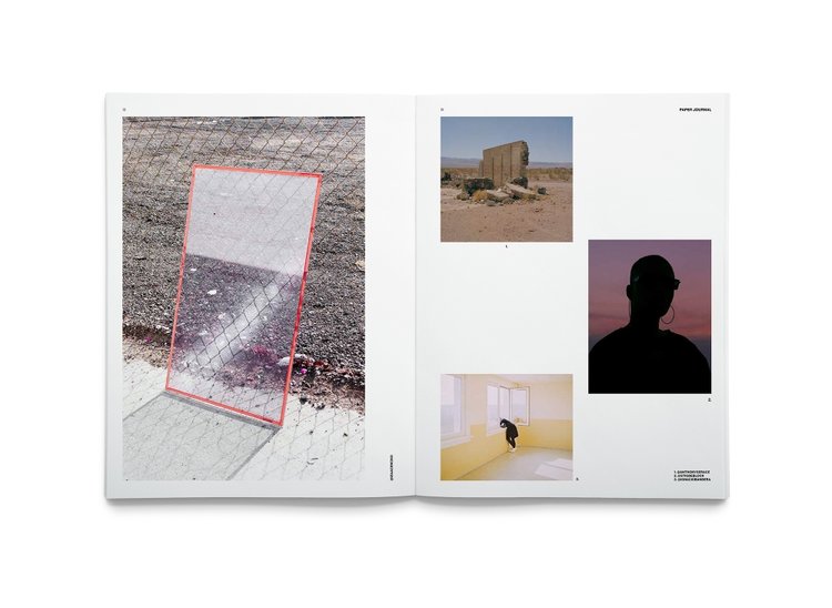 Paper Journal Magazine Vol1. 2018, Left image by Izaac Enciso.