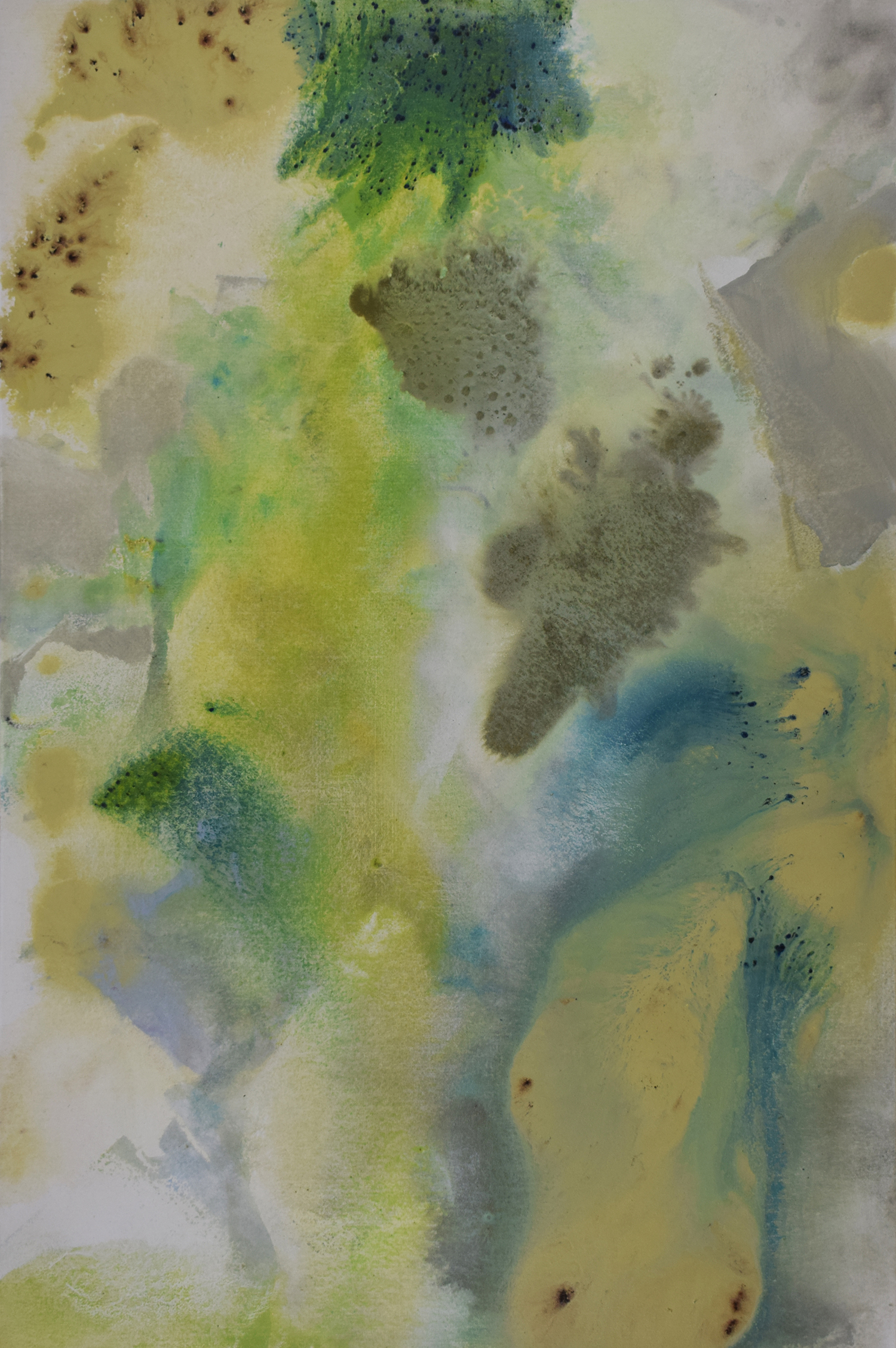 Het Getij VIII – 2019, Pigmente und Acryl auf Segeltuch, 120 x 80 cm