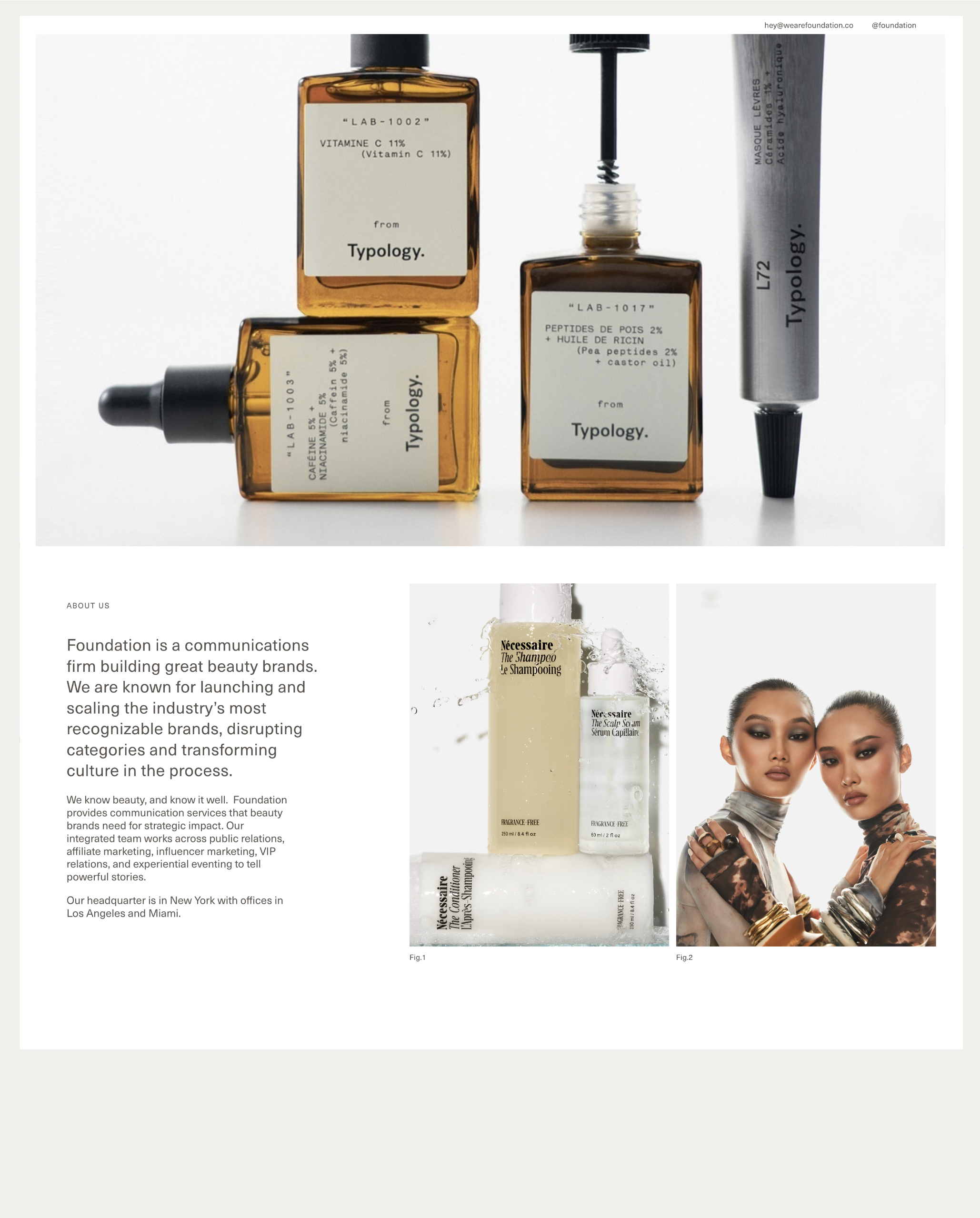 2.8 Homepage, Desktop