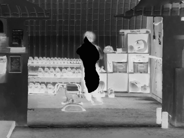 The 3D capture process usually conceals the photographer behind her lens, but by introducing a wall-sized mirror as a controlled anomaly, the appearance of the data collector appears in this model as a &ldquo;glitch.&rdquo; (Building a room size camera, ongoing project in collaboration with Charles Berret)