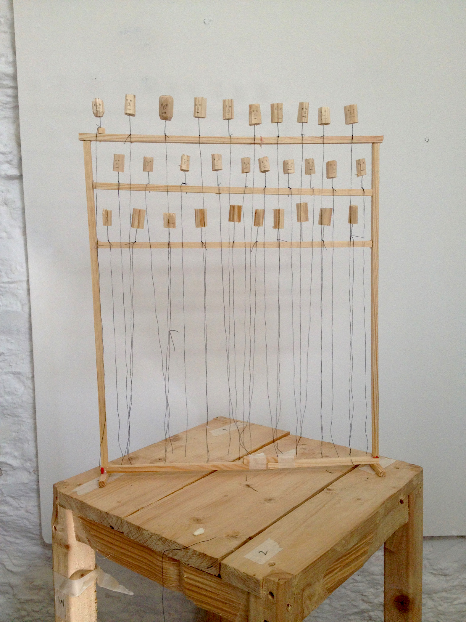 Sketch model for final sculpture