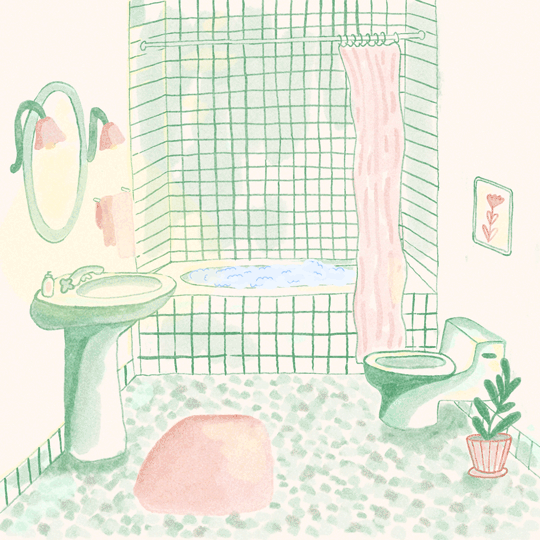 Il mostro del bagno | gif