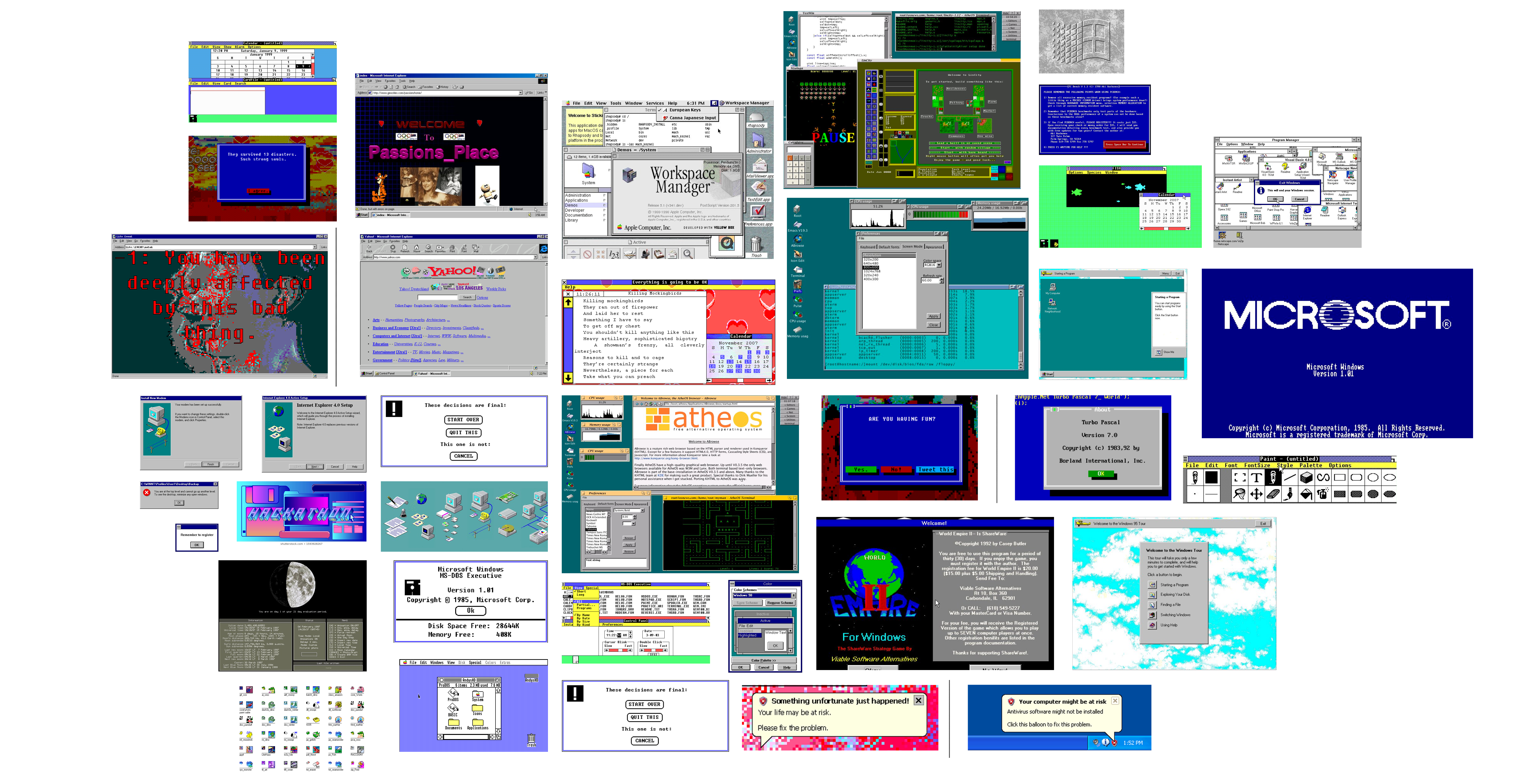 Early Interface Moodboard