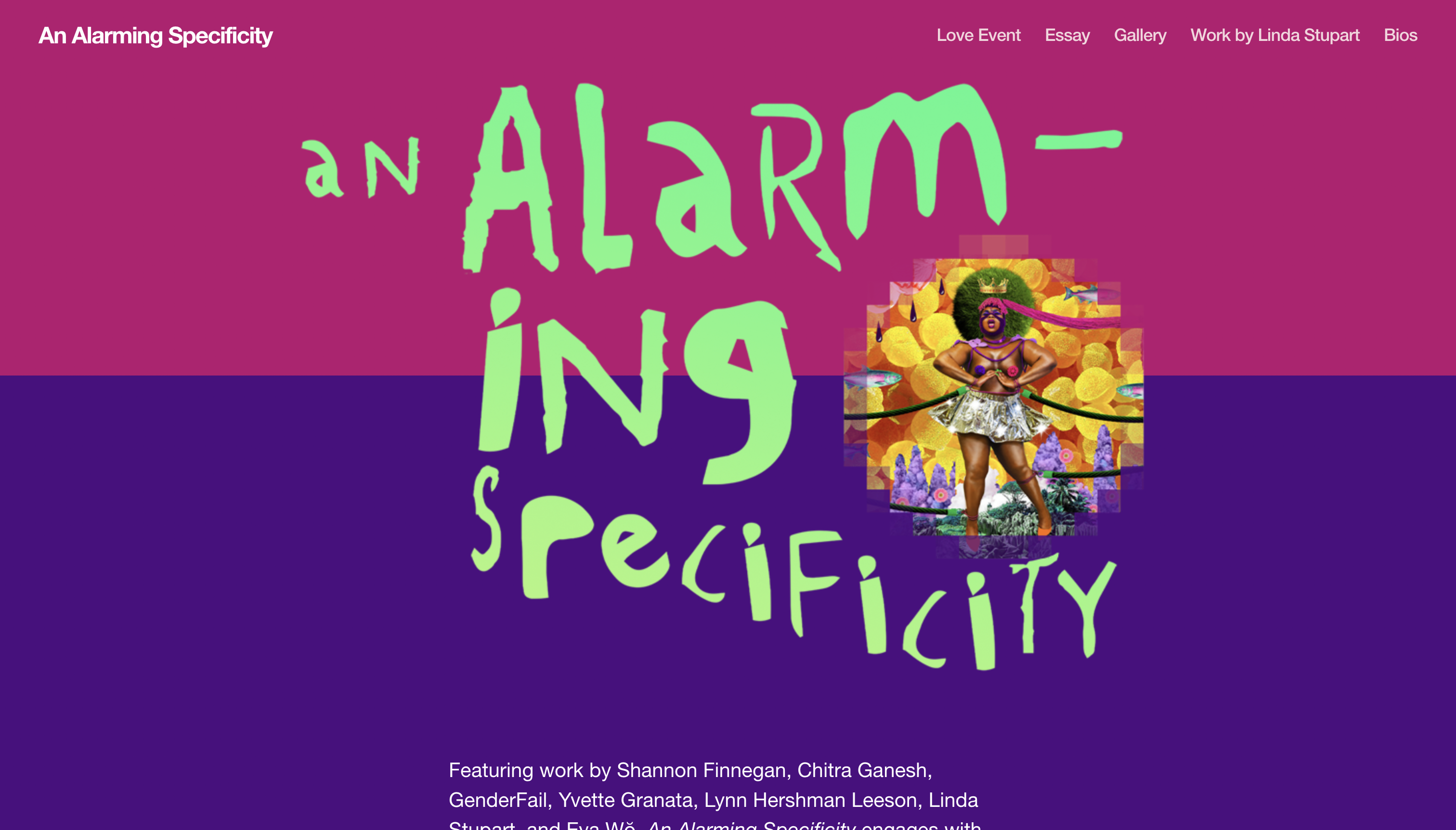 2020 Cantor Fitzgerald Gallery: An Alarming Specificity