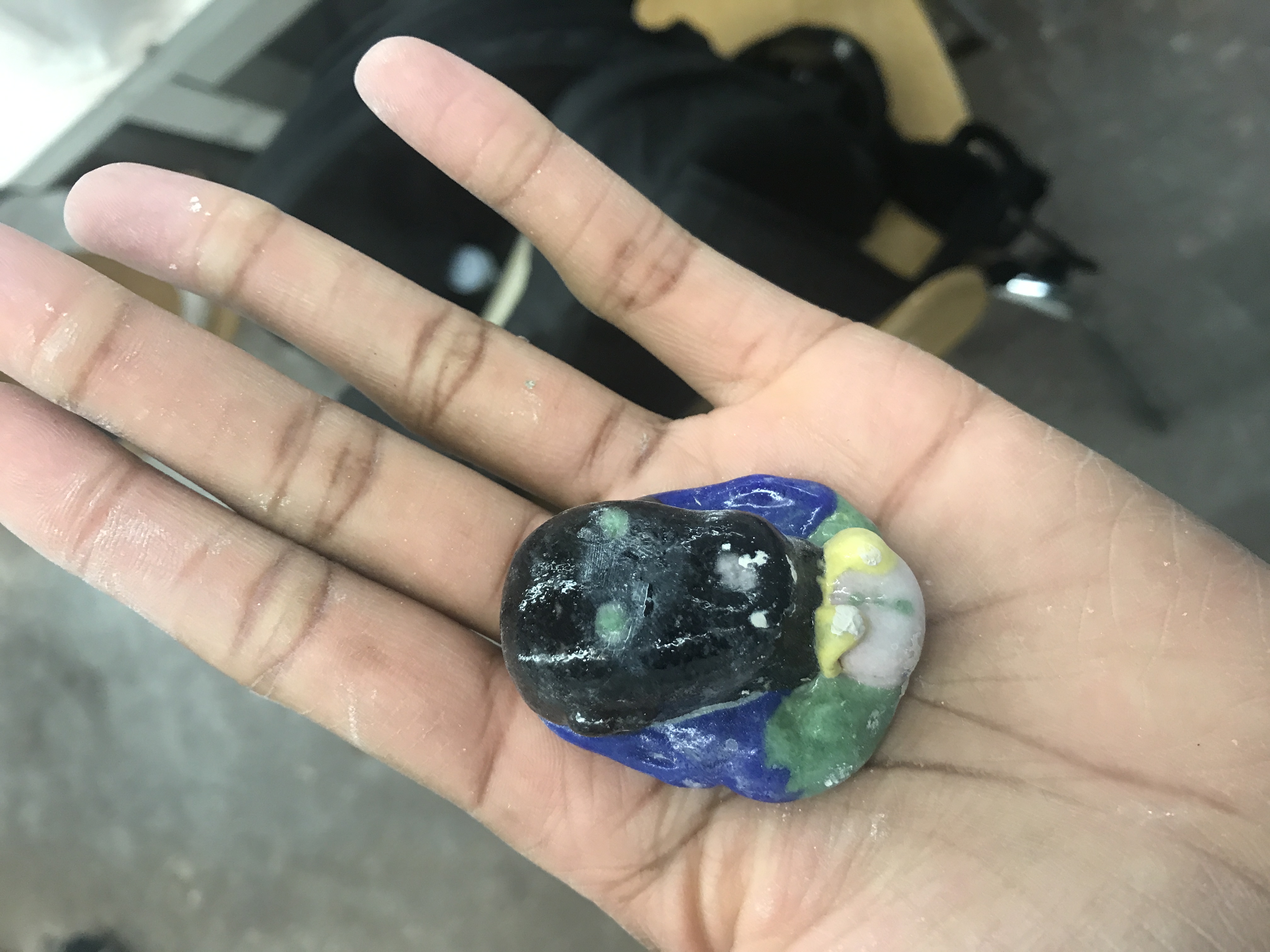 Egyptian Paste (Faience) Pin