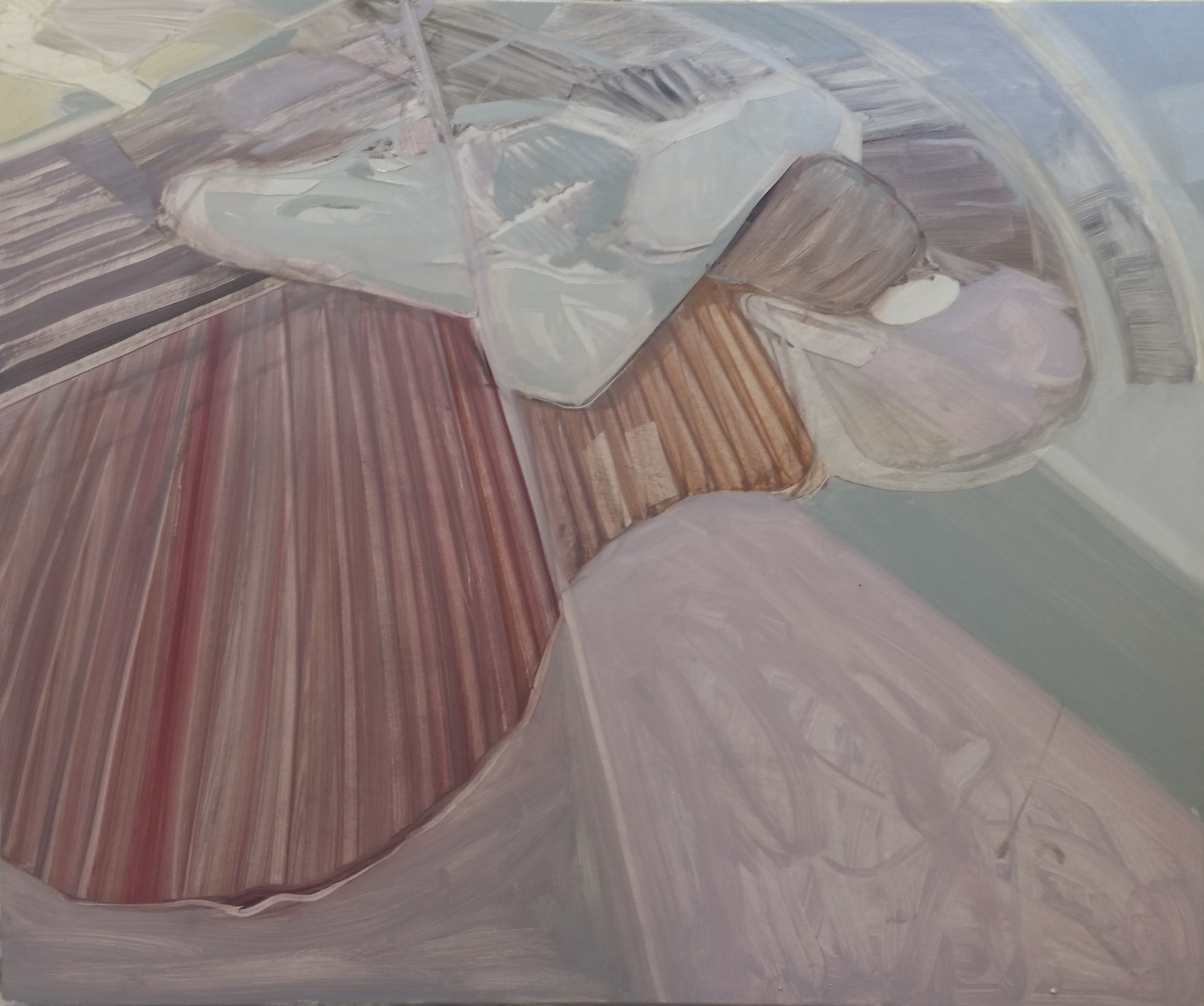 untitled 2015, oil on canvas, 120 x 100 cms