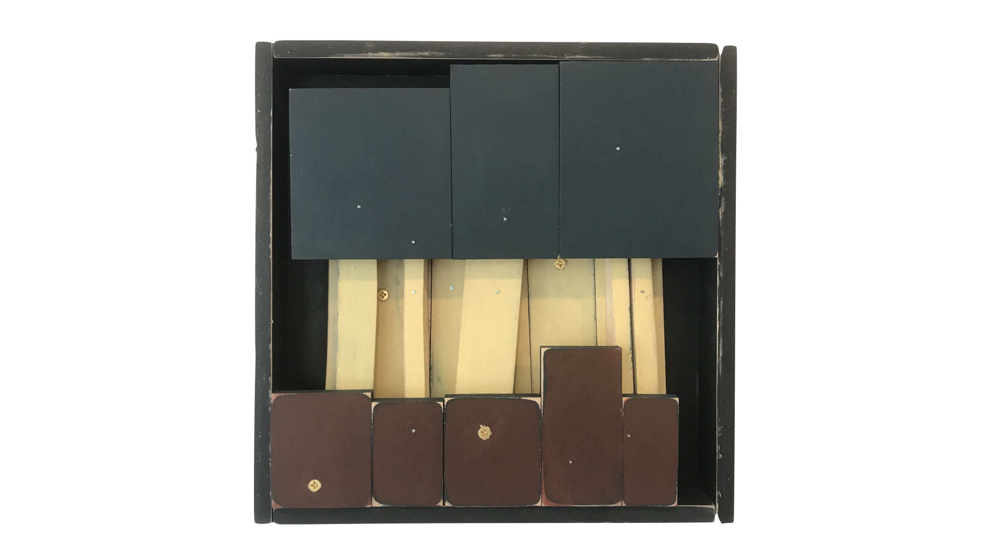 Gravefaced | mixed media 12"x12" | 2019