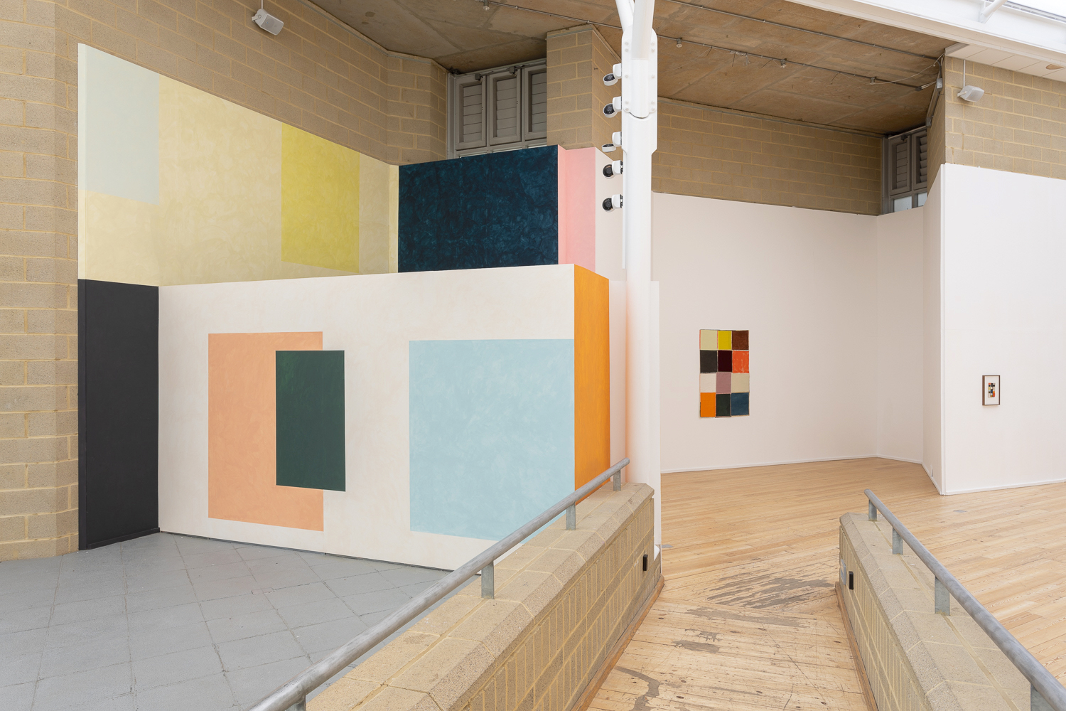 The endless day, 2023. Site-specific wall painting (acrylic on wall). Photo: Rob Harris 