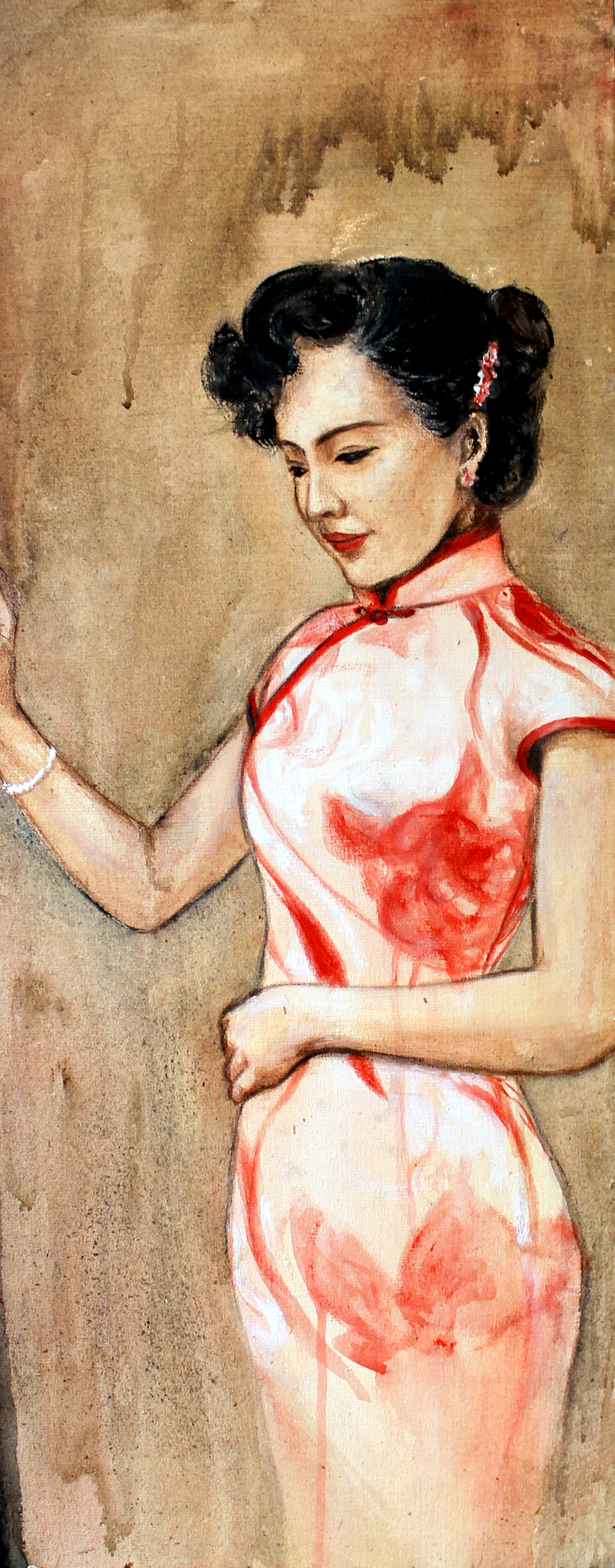 2016. Acrylic/Oil on canvas.