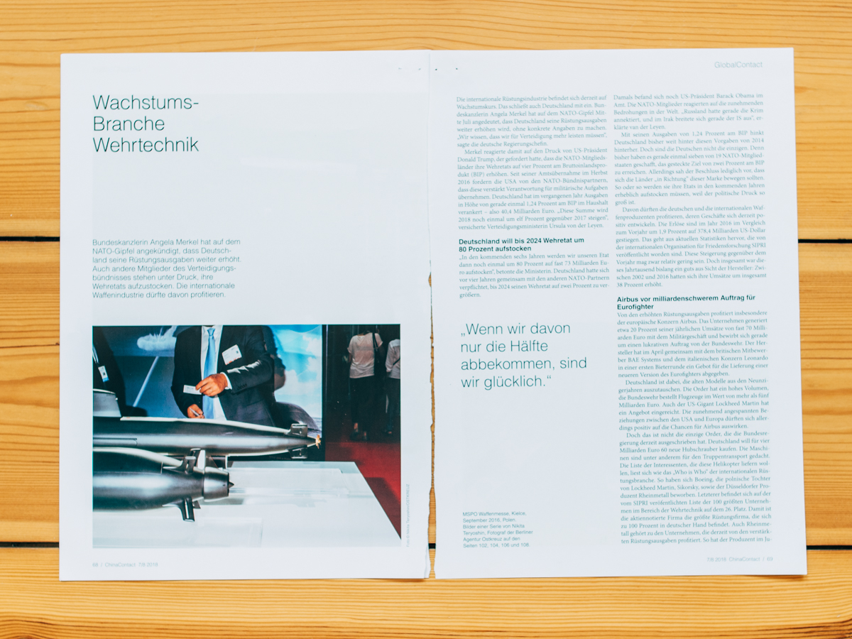 Global Contact / Nothing Personal / Juli 2018