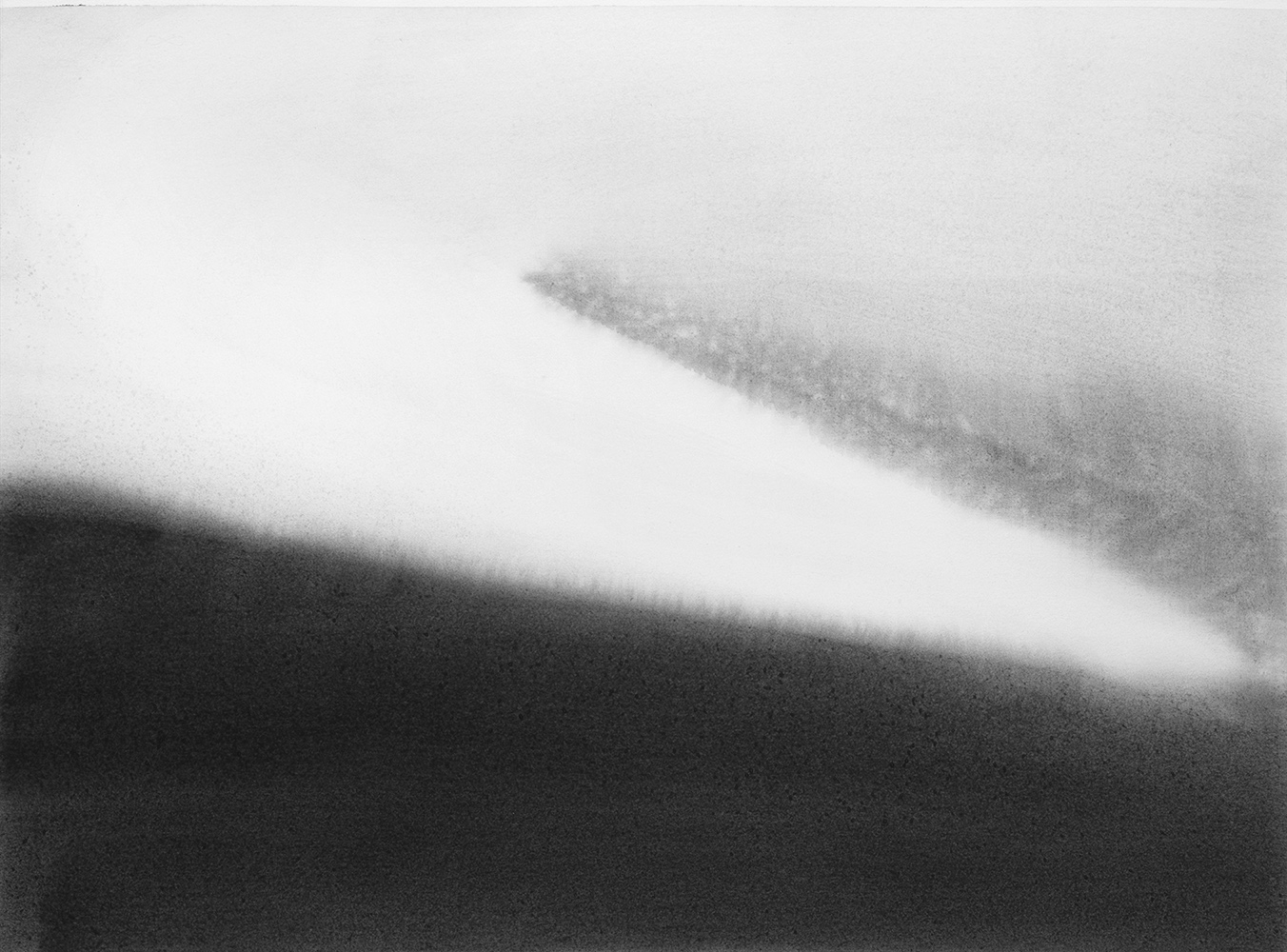 Nuée, vitessegouache on paper mounted on canvas56 x 76 cm, 2019