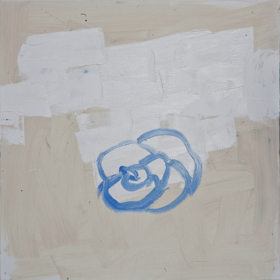 Blue Perfume 2, 2014, oil on canvas, 24x24in