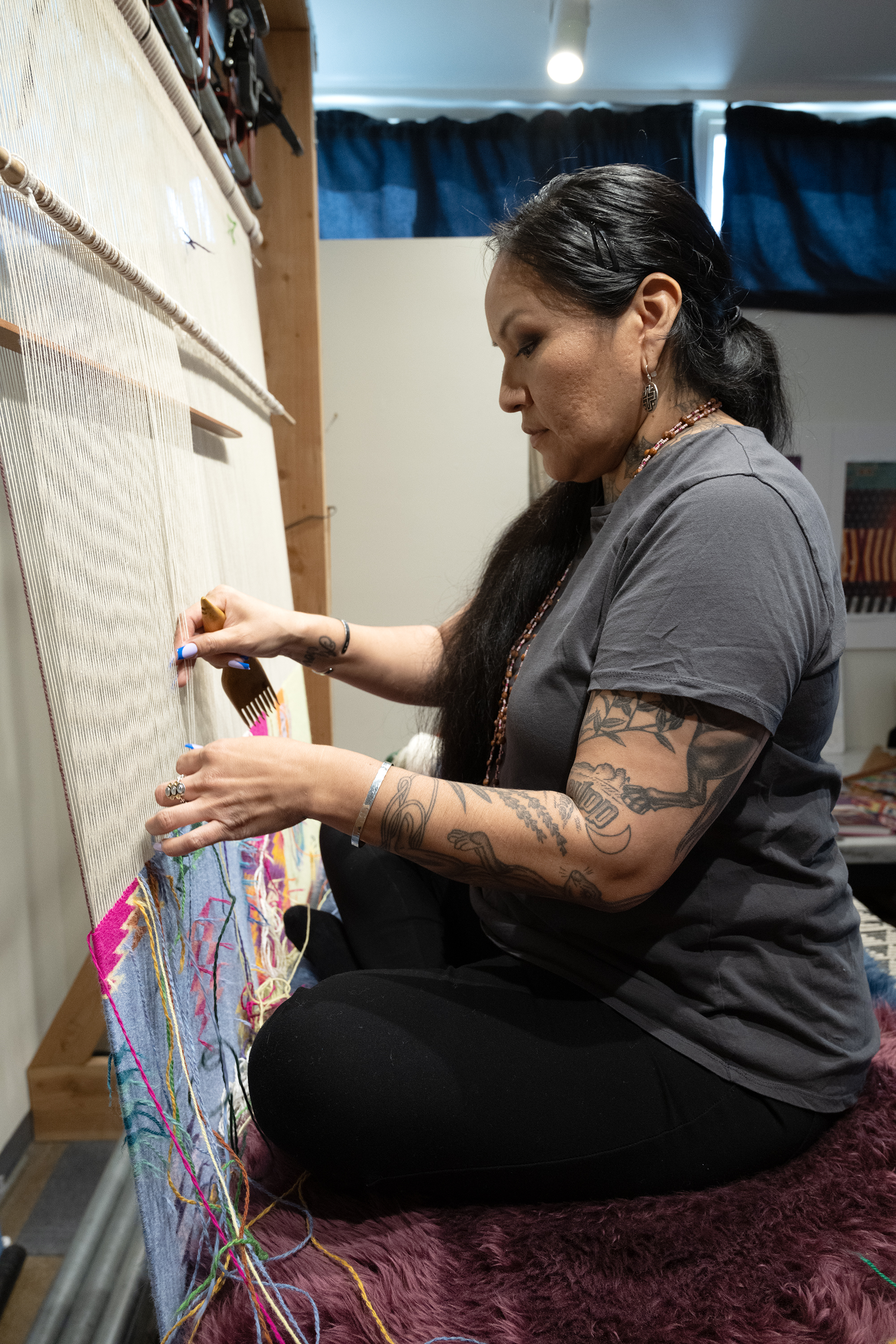 New York Times article "A Millennial Weaver Carries a Centuries-Old Craft Forward"