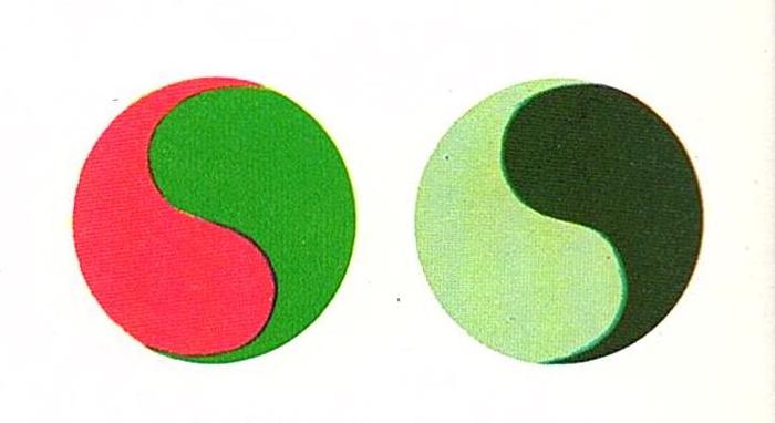 Ying and Yang (Alt), 2024, found image, 12 x 6 cm