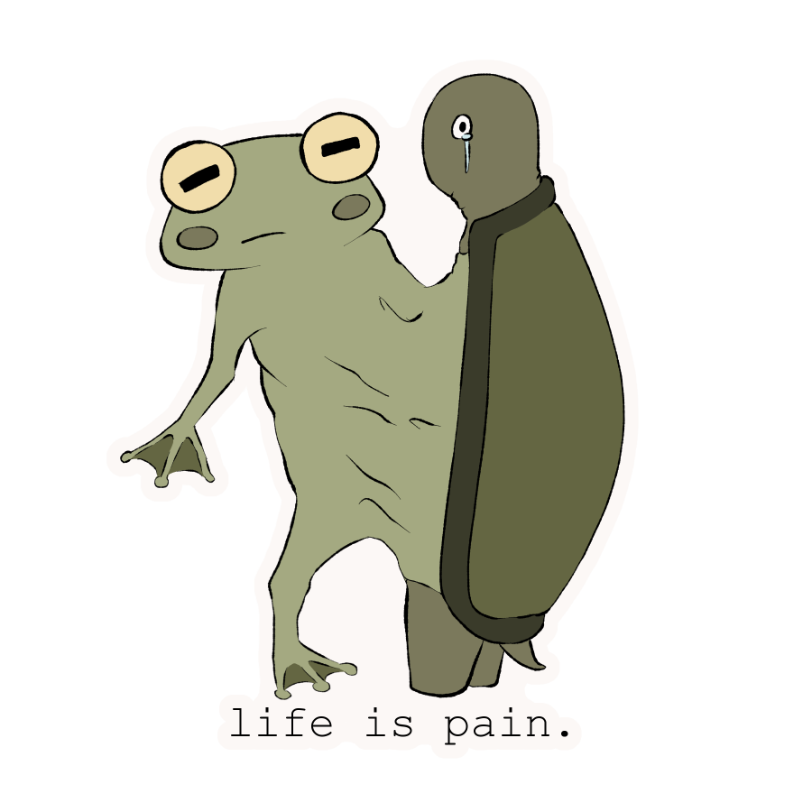 Life is Pain Sticker [2024]