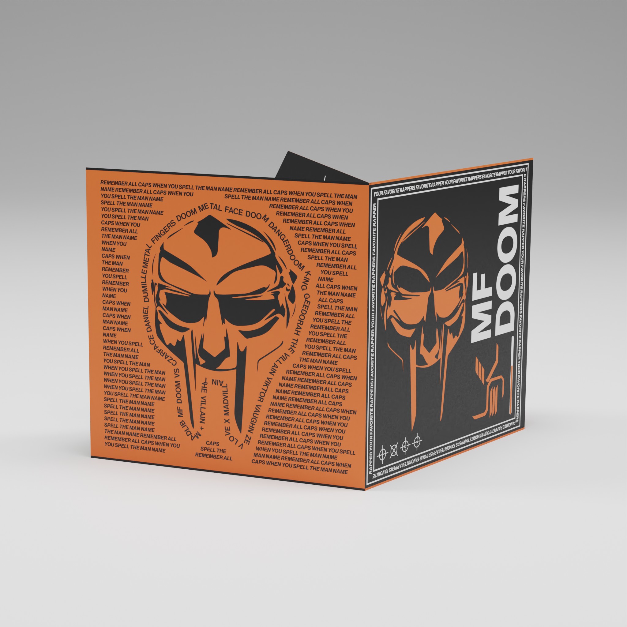 MF DOOM packaging - Lakis Sobyra