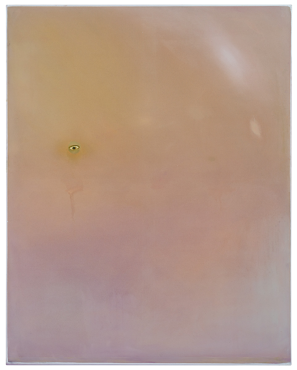 untitled / 140 x 120 cm / ink, acrylic on cotton / Andreas Lech 2020