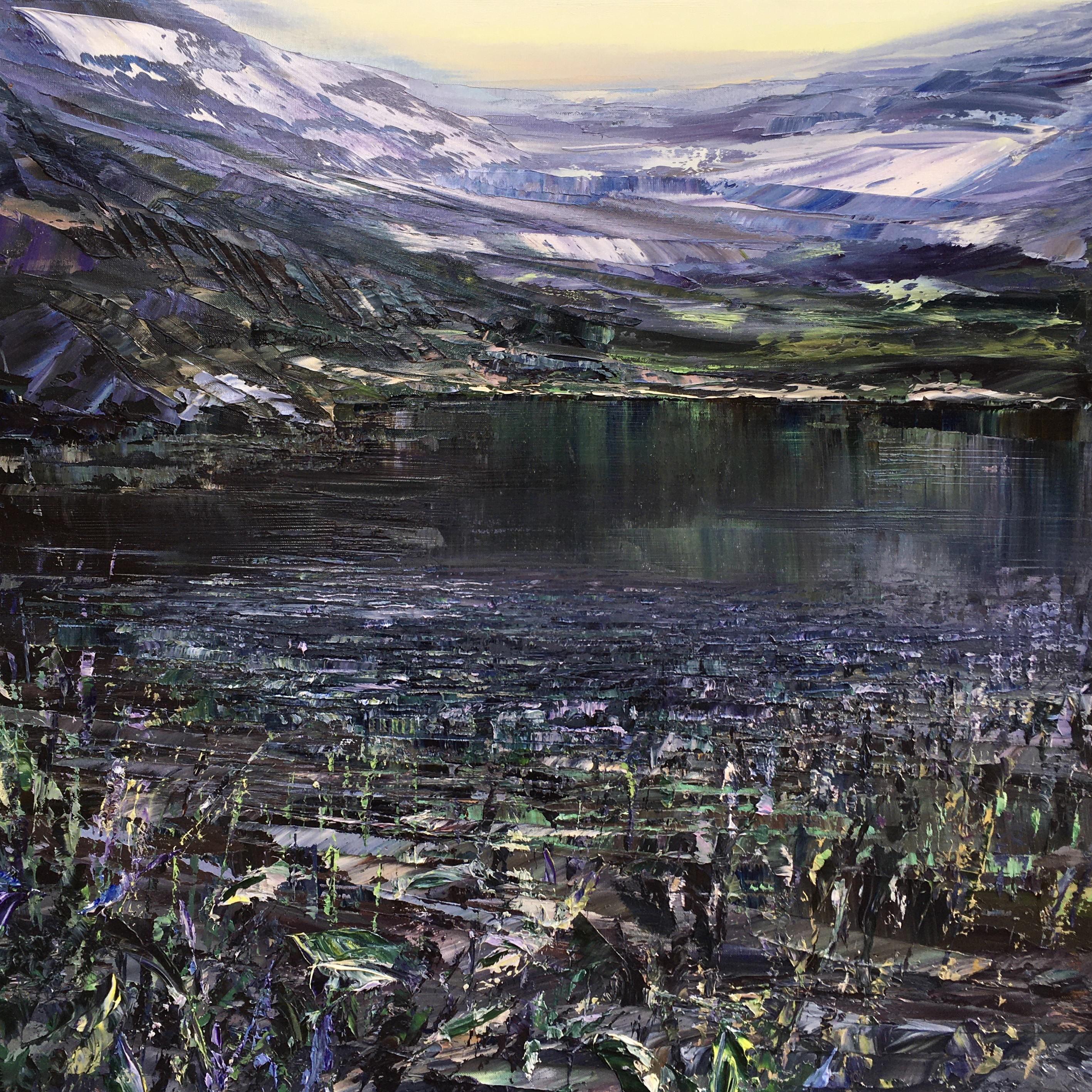 Sleep A Long Dream Never To Be Buried (48/48) Oil on canvas