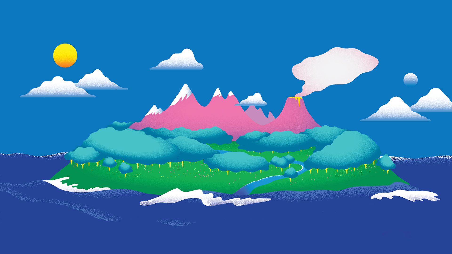 I-land: An Atlas into the Mind