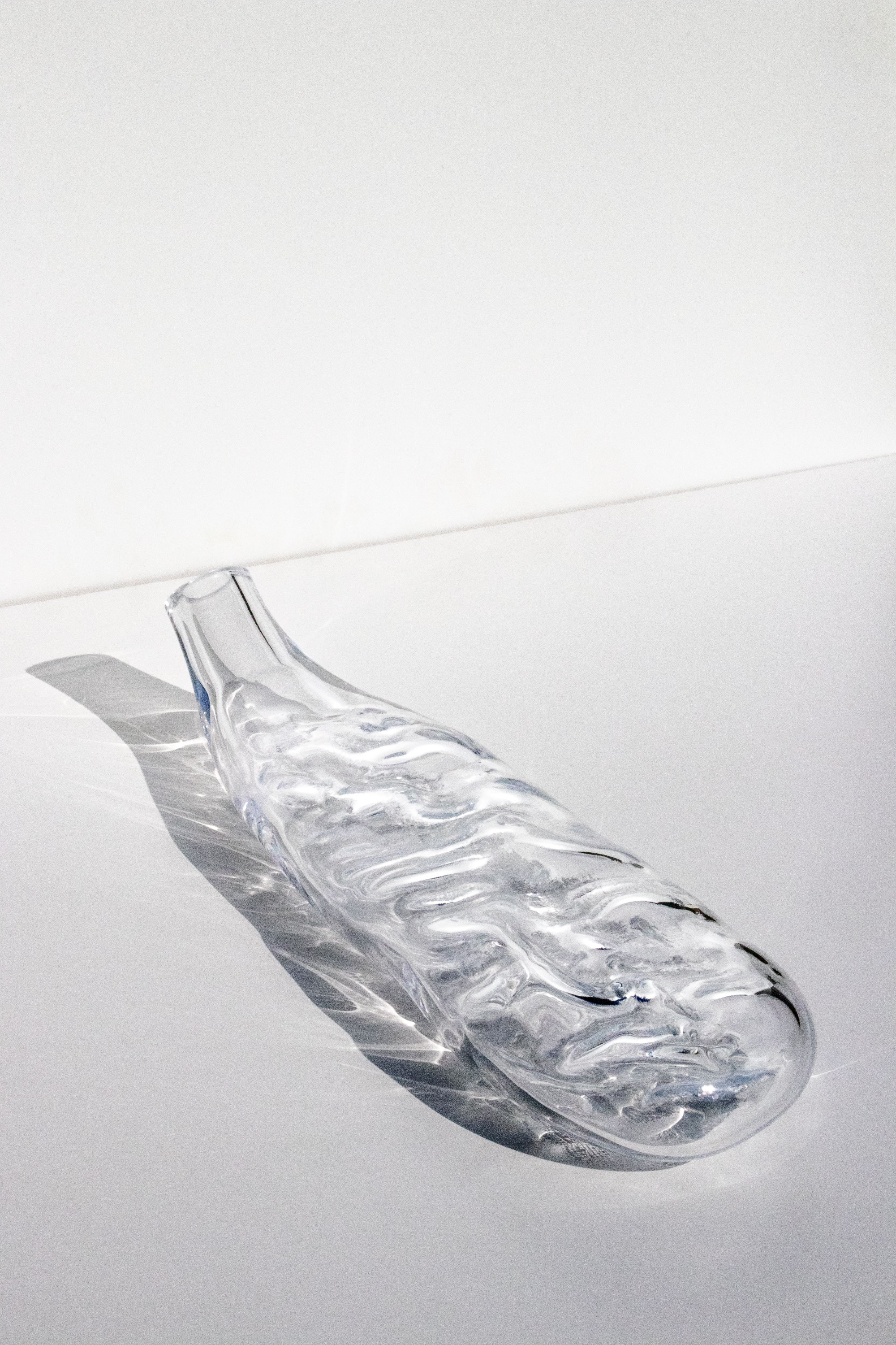 Bodies of Water - Glass vesselmouth blown glass15 x 55 cm
