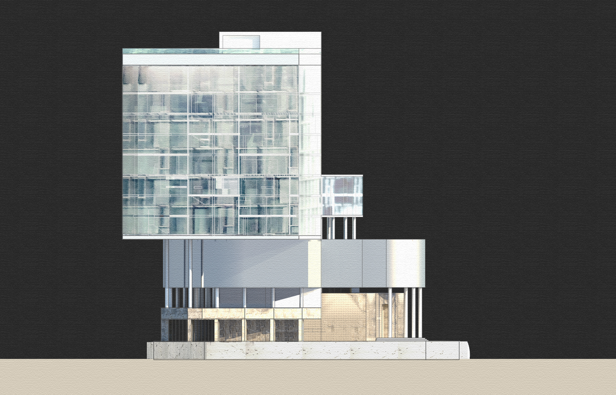 Illustrative Elevation - West