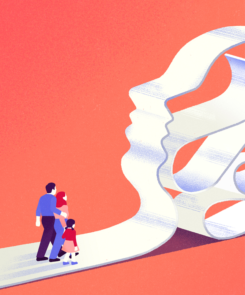 estate Illustration María Hergueta