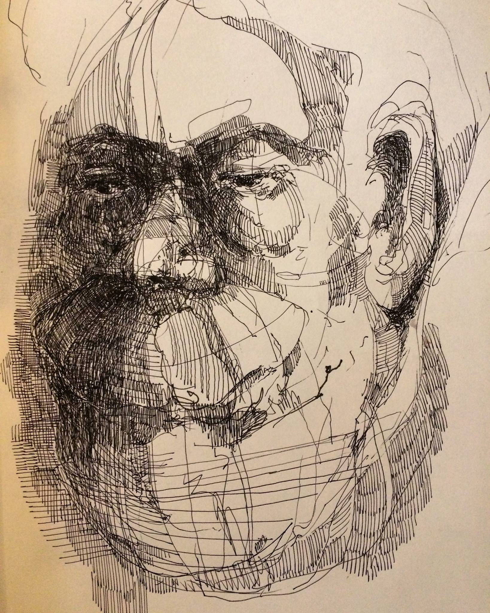 Untitled, 2019, Pen and Ink