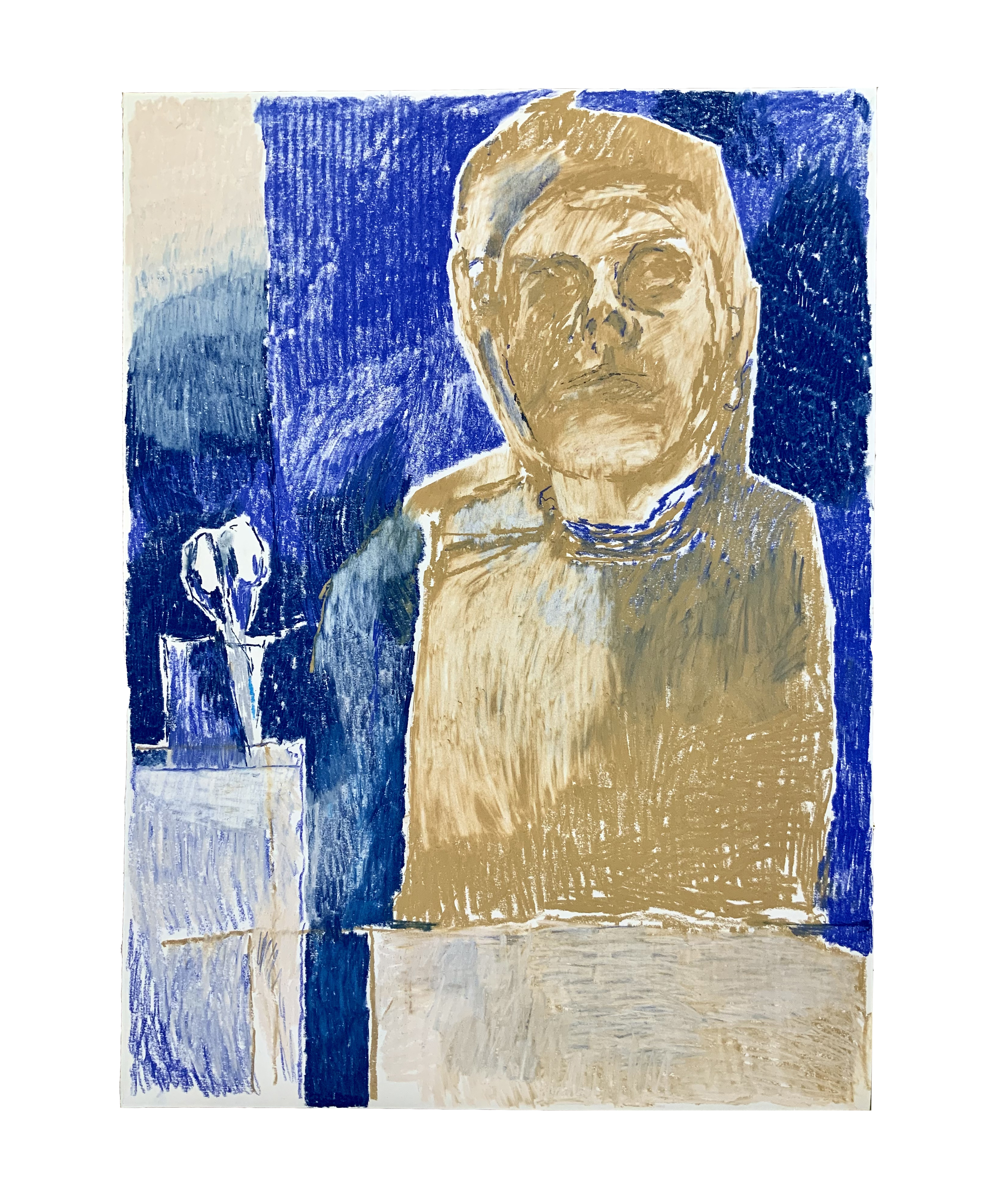 Rock Paper Scissors | Chalk Pastel on Paper | 2023 | 50x68cm