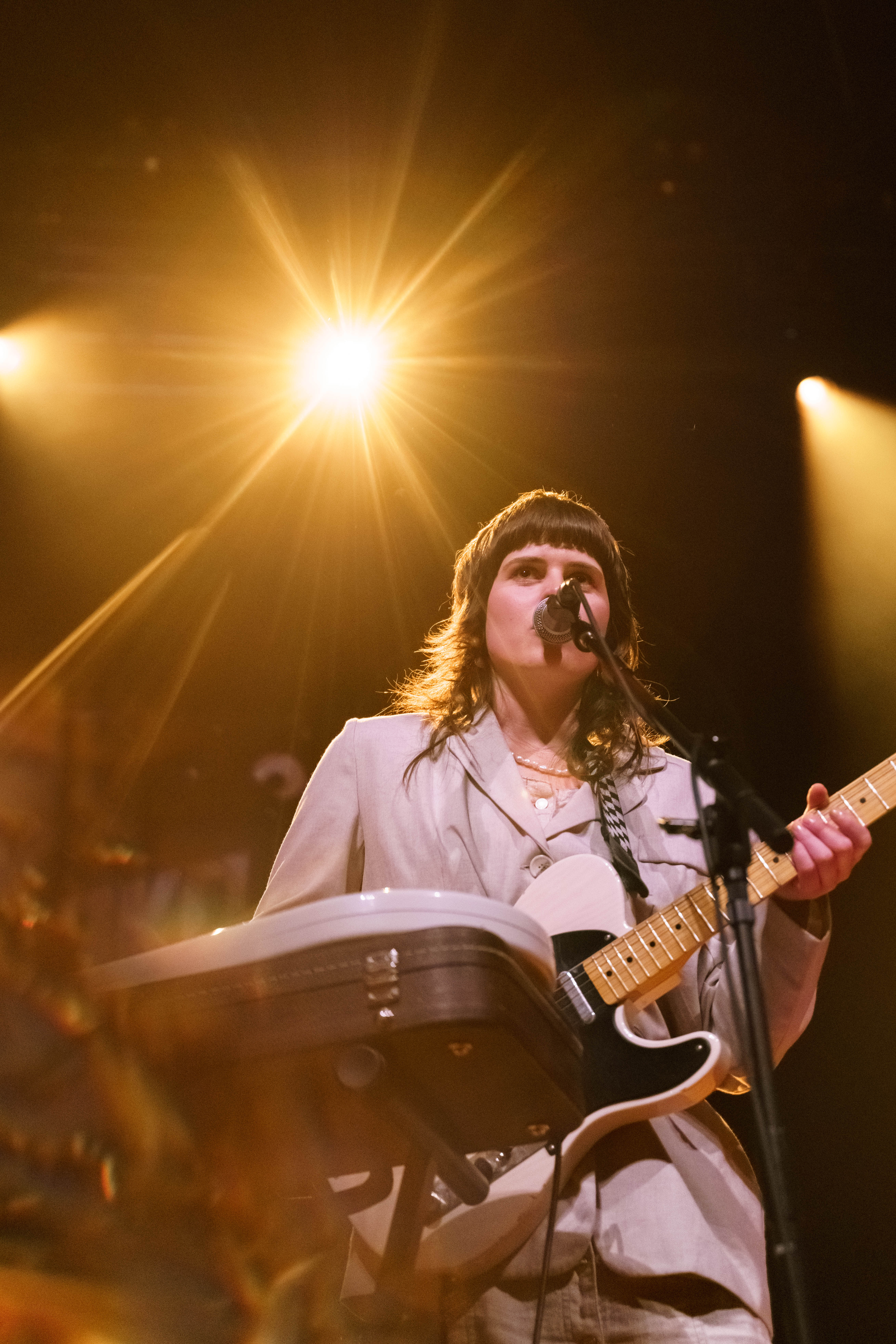 Dunedin Band Juno Is playing at the Christchurch Town Hall, photographed by Ella Waswo