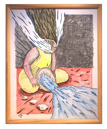 La verseuse d'eau