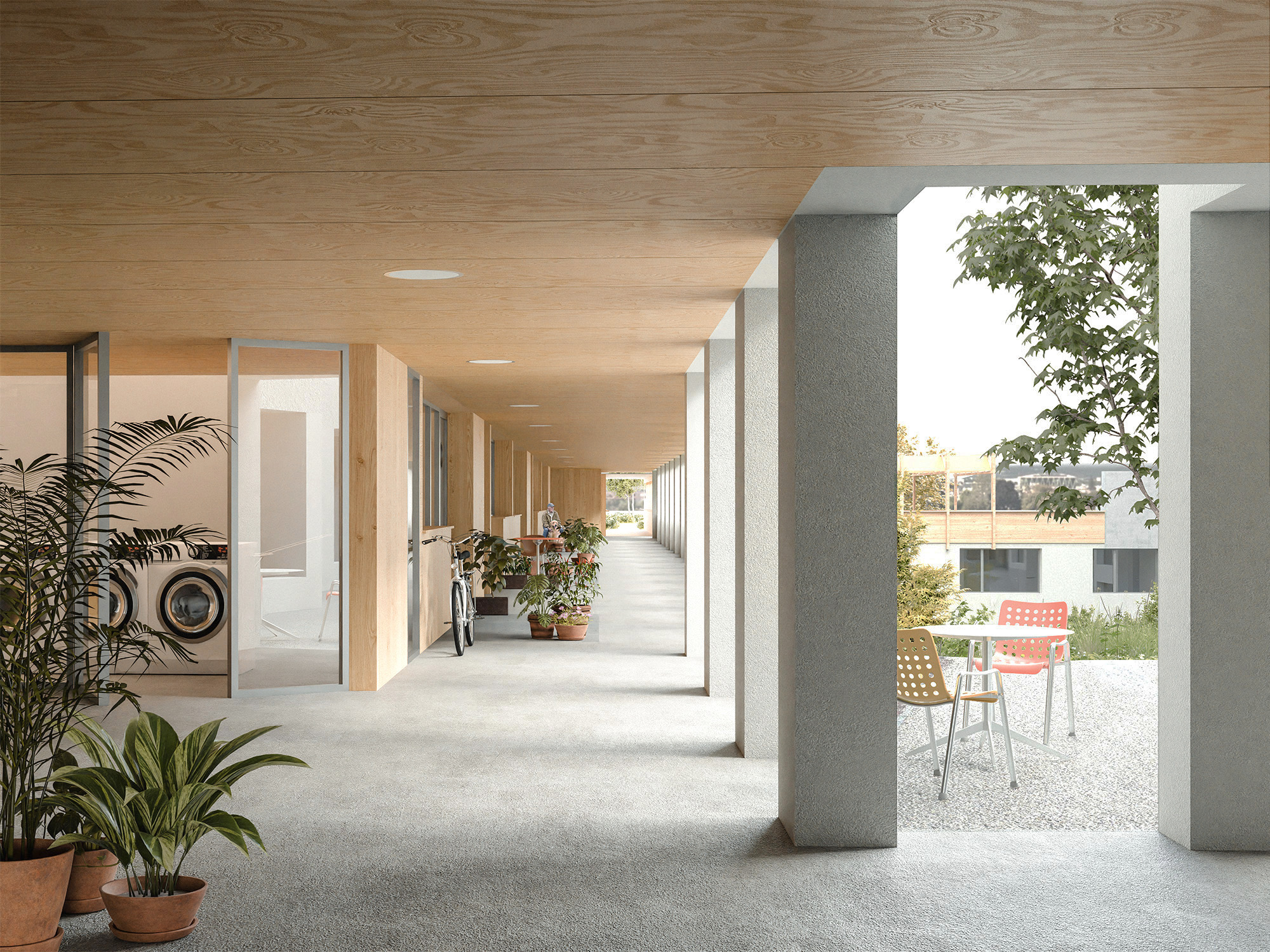 Tulpenweg, Schwamendingen - Wettbewerb / op-arch