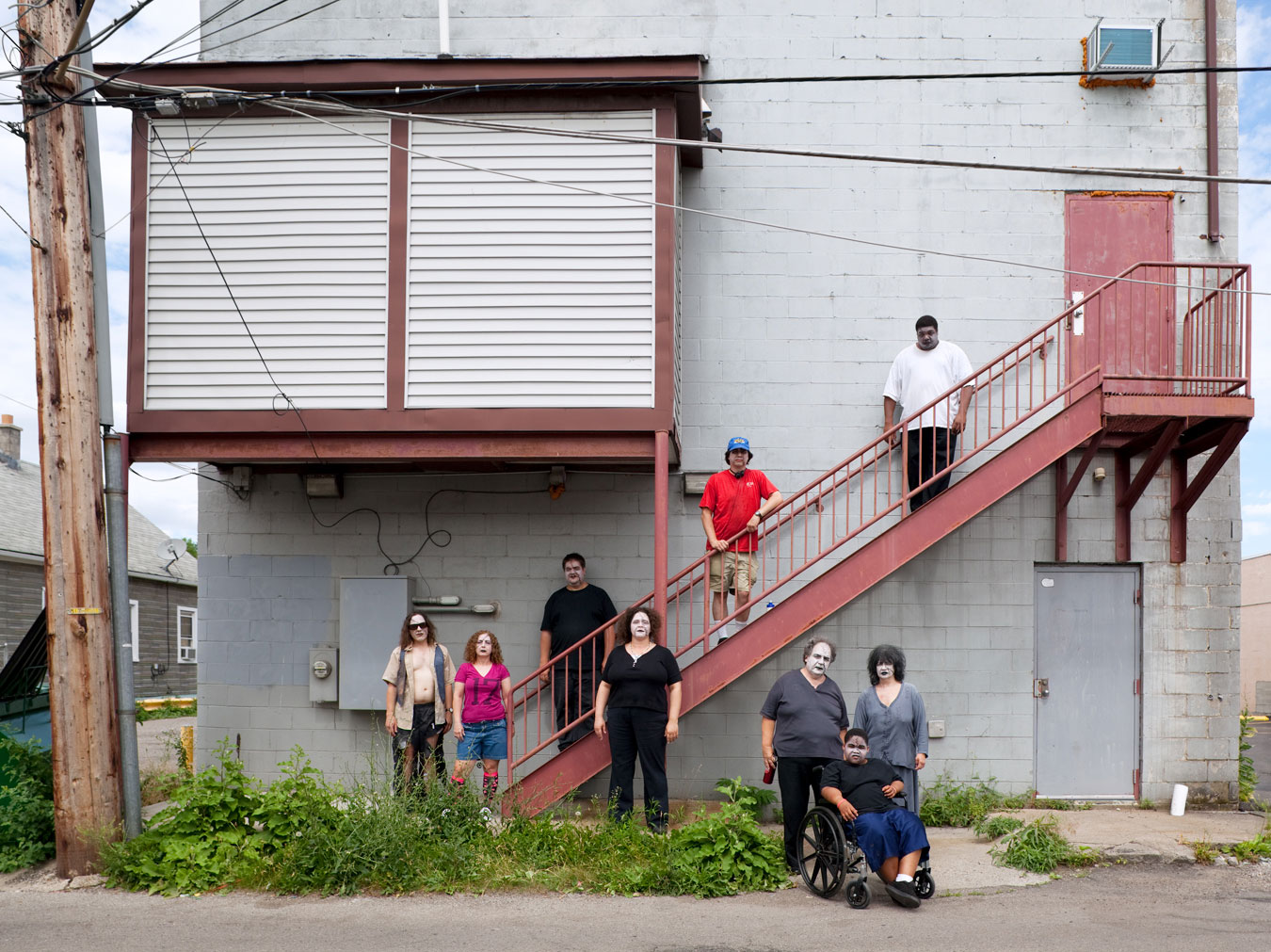 Cast Extras from "Zombie Mayhem II," Hamtramck 2010