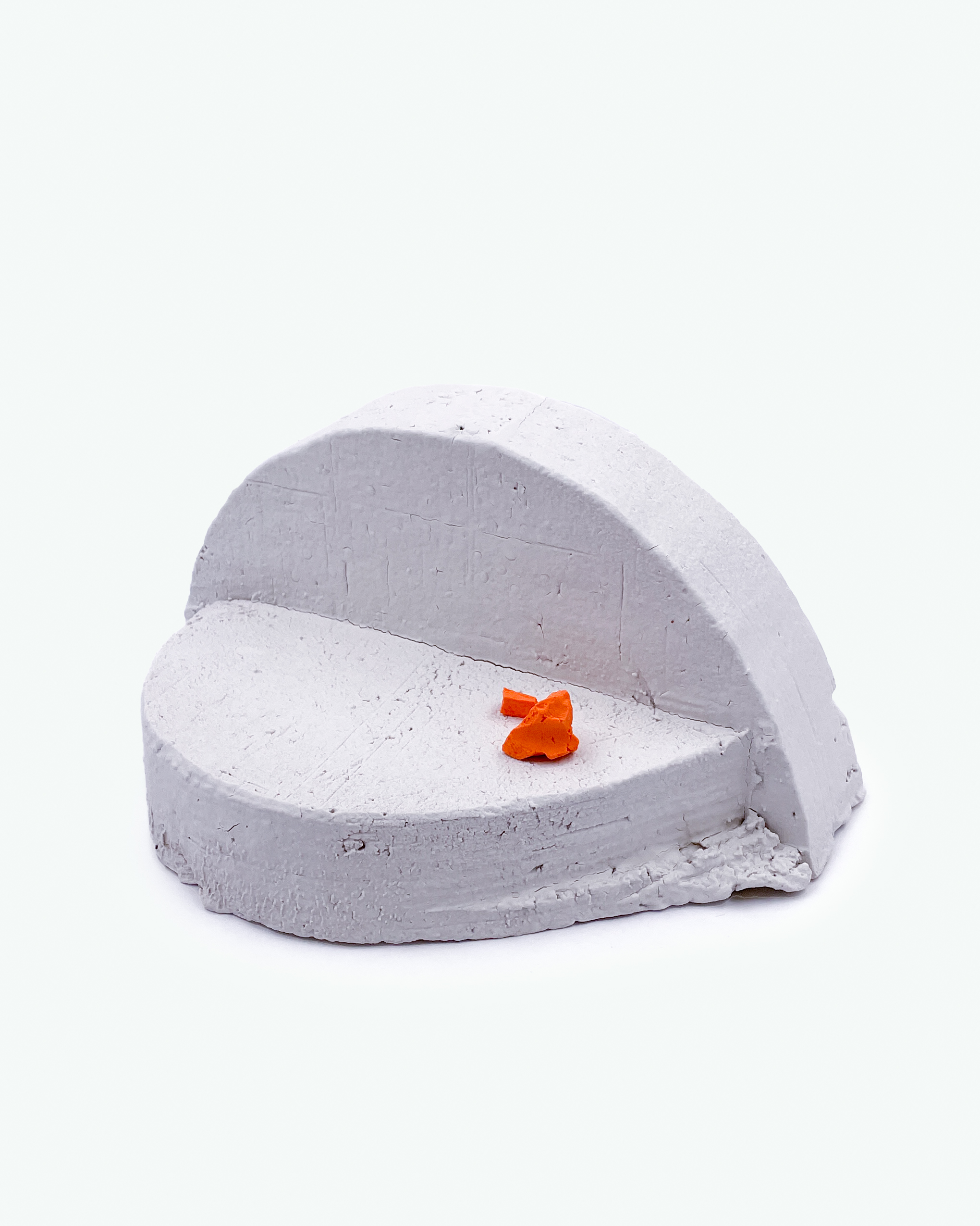 Opaque Mass (Orange Stones), 2023