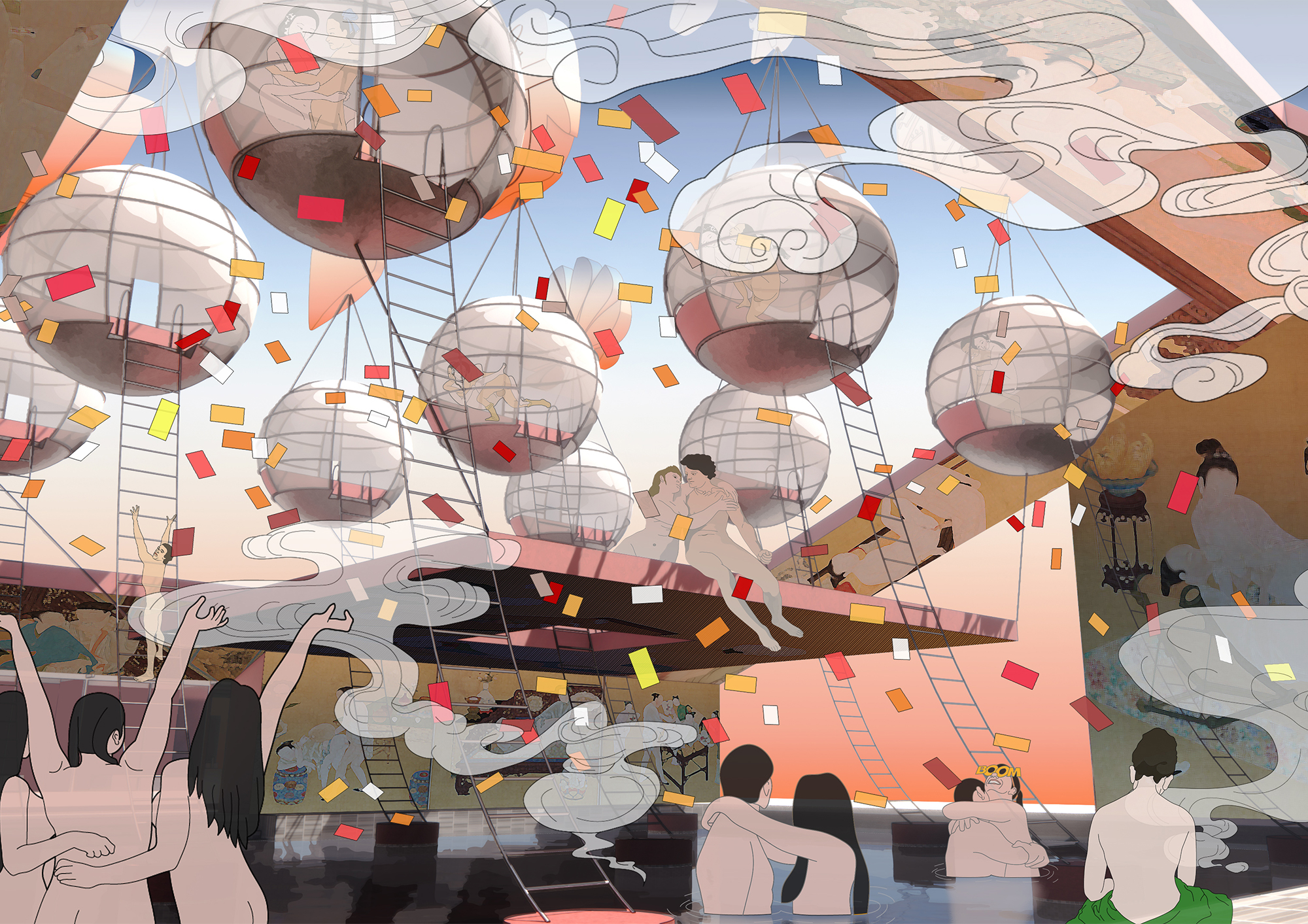 A Whisper for Change: An Offshore Clinic for 996 Workers, Architectural Association, 2022