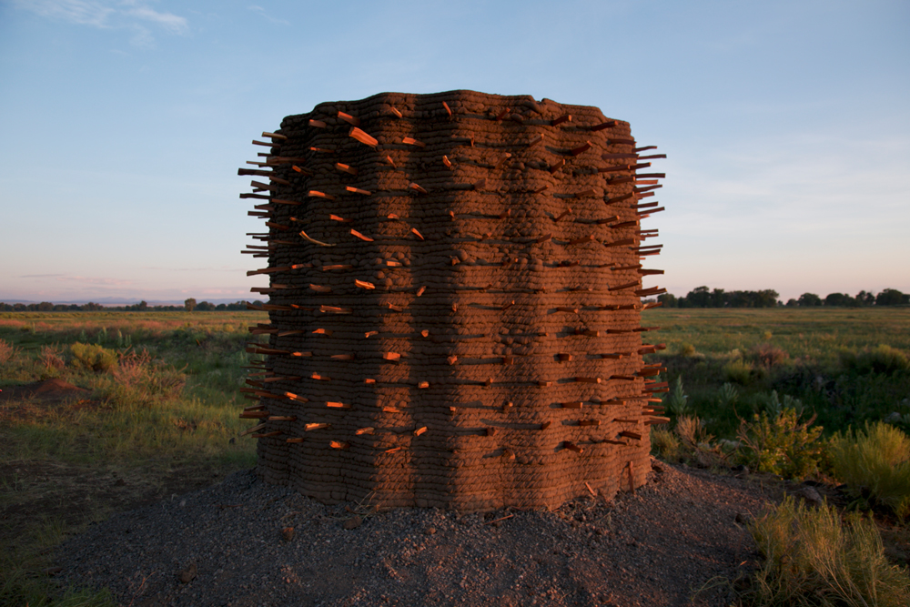 Emerging Objects (Ronald Rael + Virginia San Fratello), Mud Frontiers II, Colorado 2019
