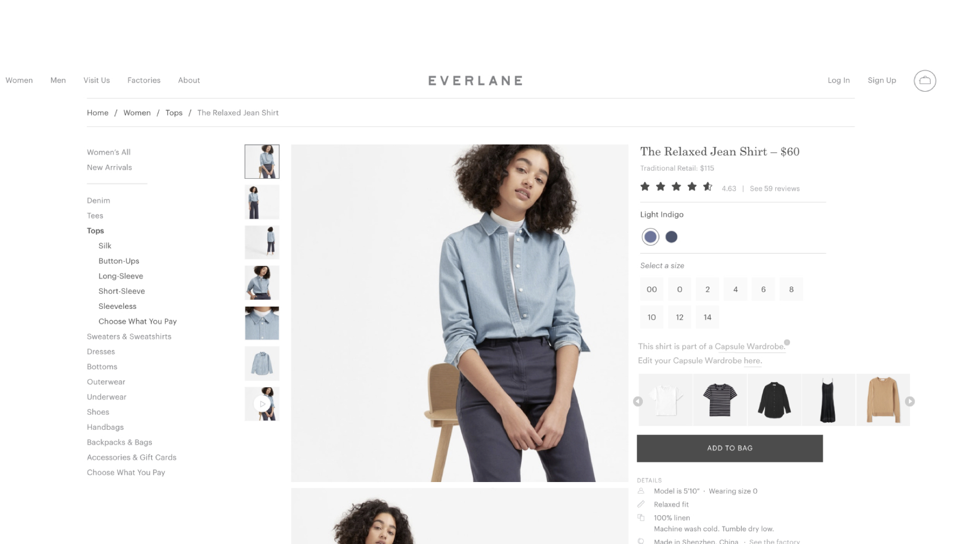 Everlane: A UX Casestudy — snigdha pamula