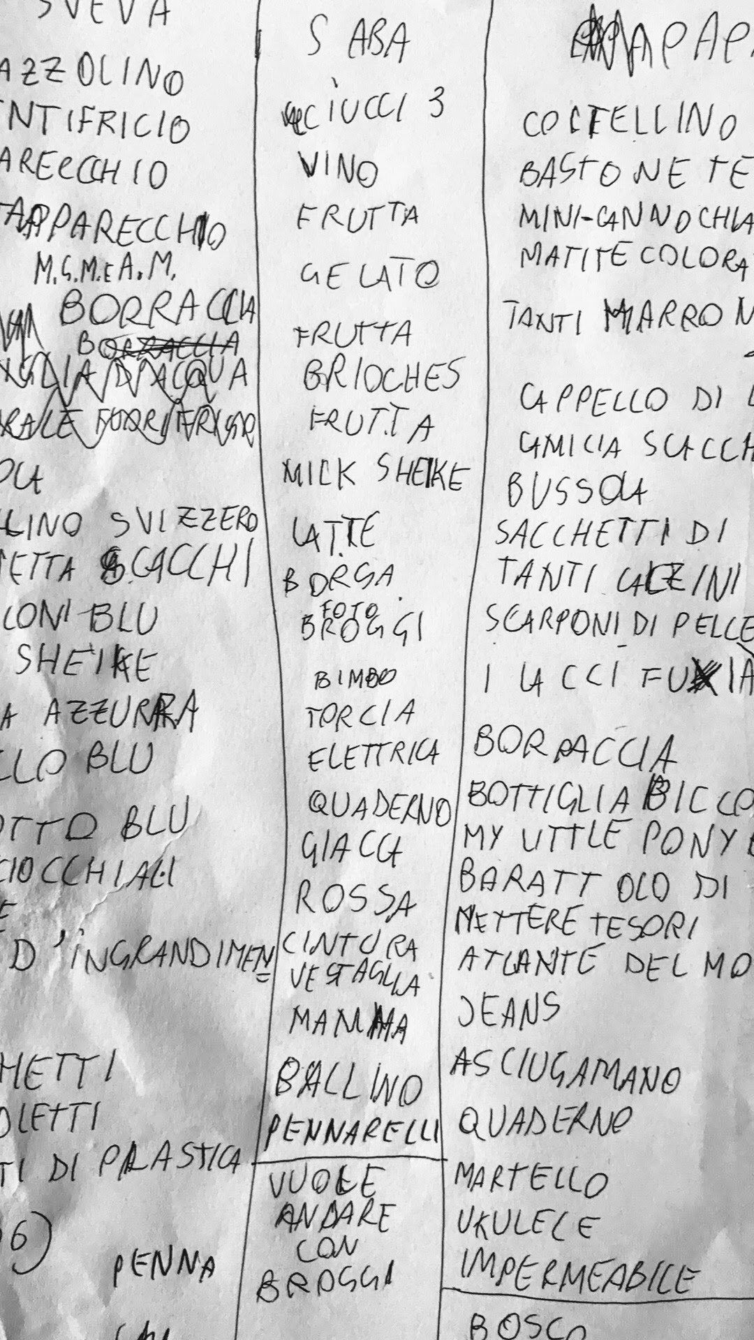 Liste, Bologna, 23-11-16