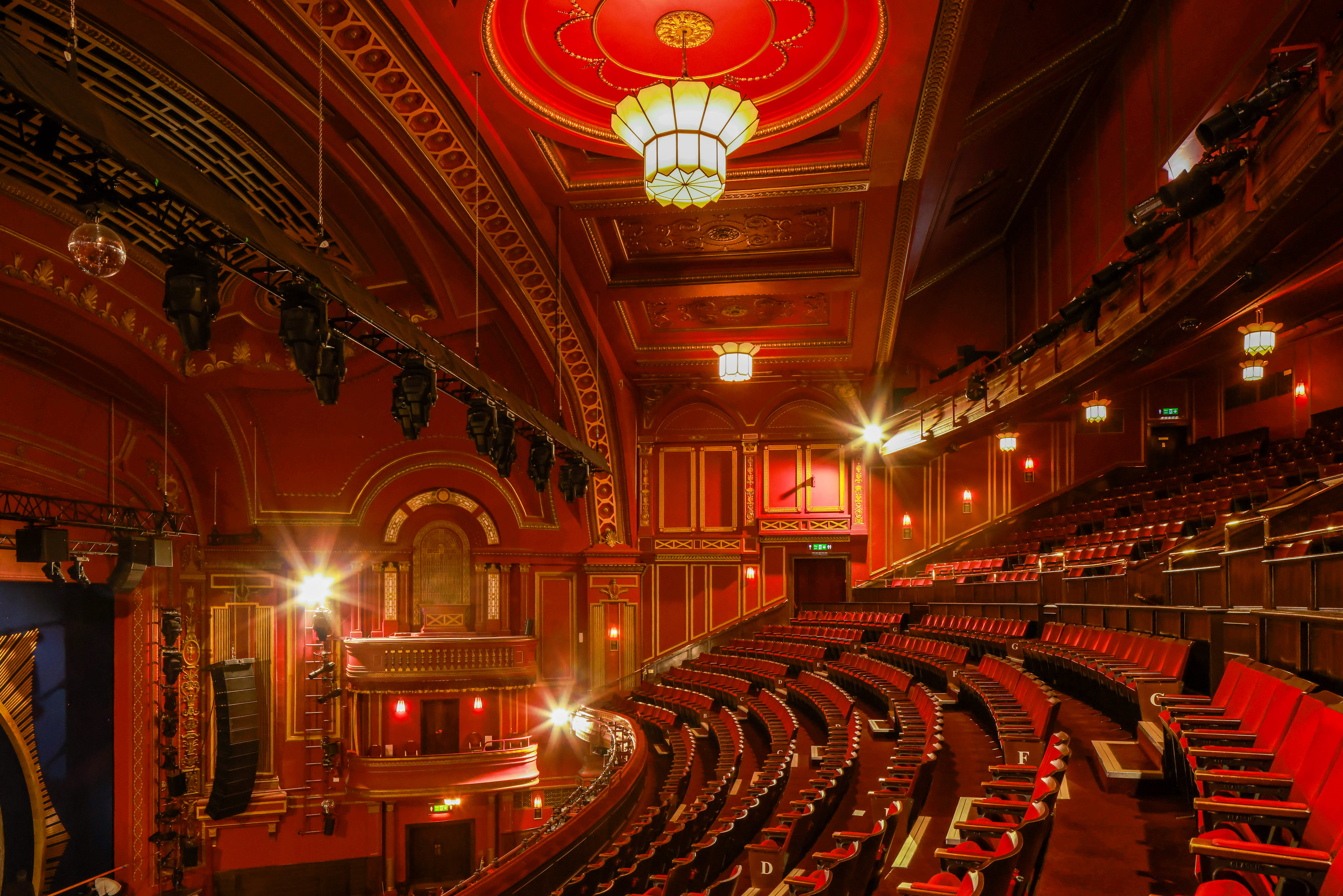 Auditorium Hillsong Church, Dominion Theatre, 1929, Tottenham Court Road, London. Photo credit: Sirj Photography