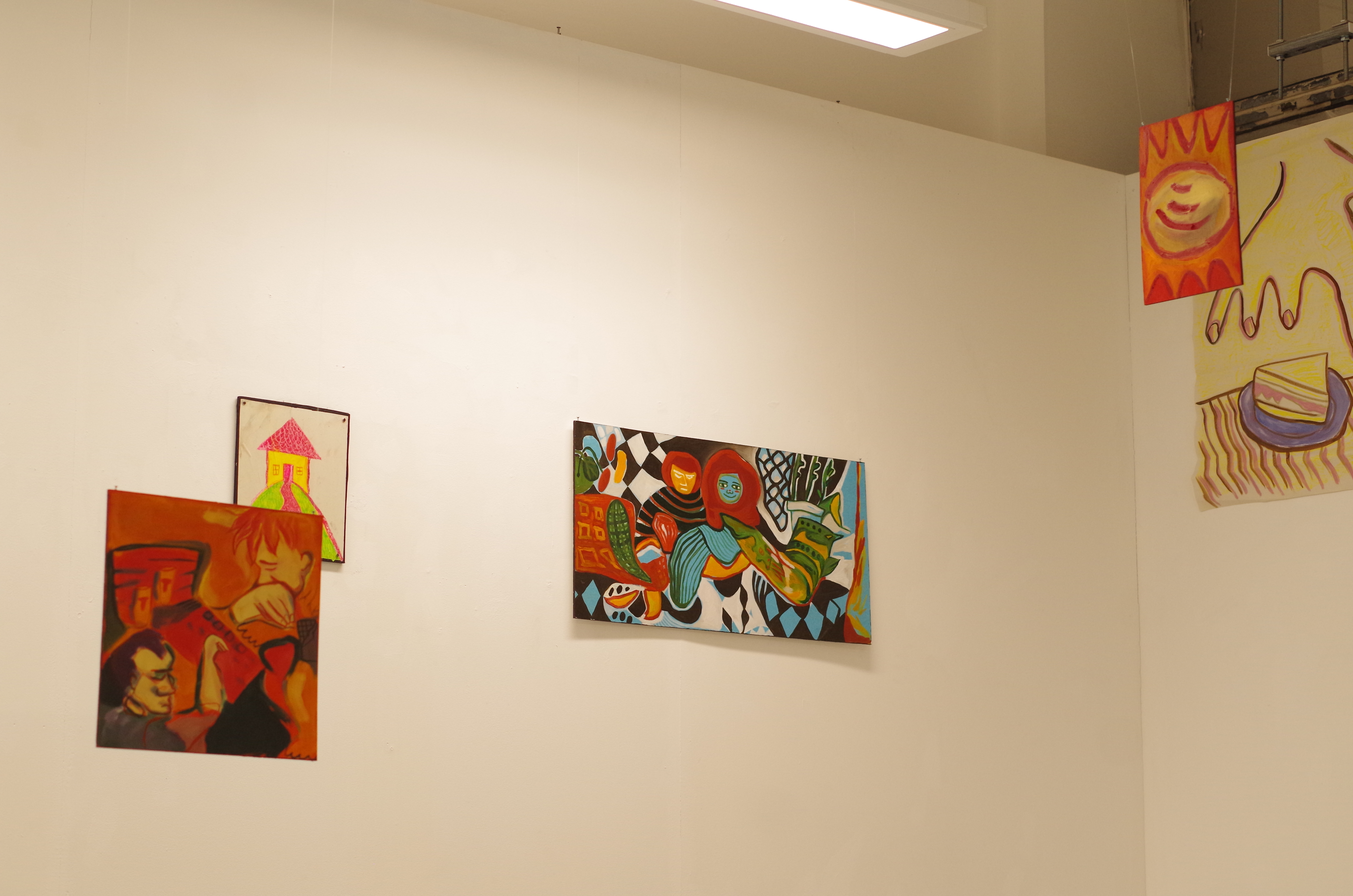 Remember and Surround - Pop up show at the Blue Chip as part of 4th year work at GSA