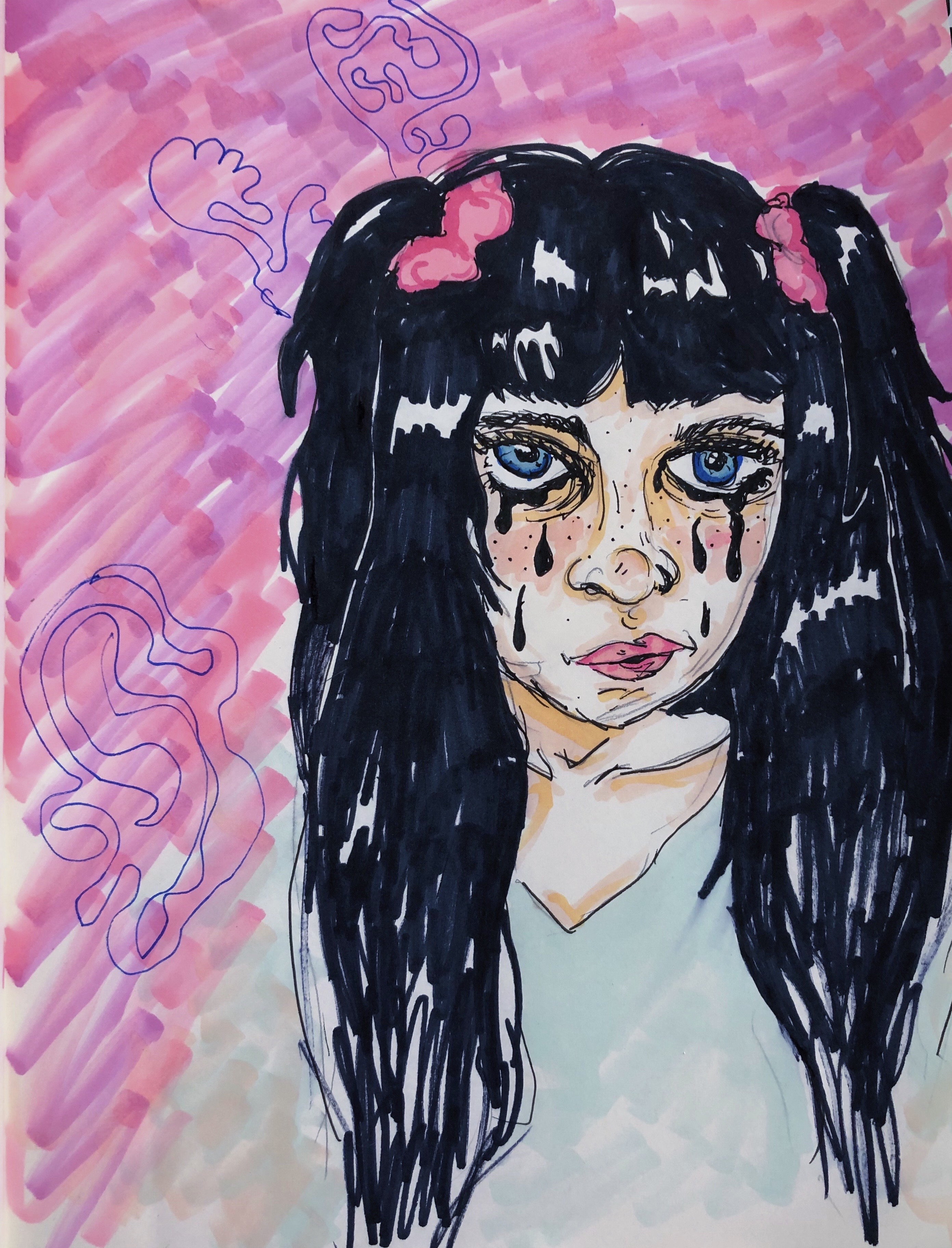 Untitled - 2019 - Marker on paper