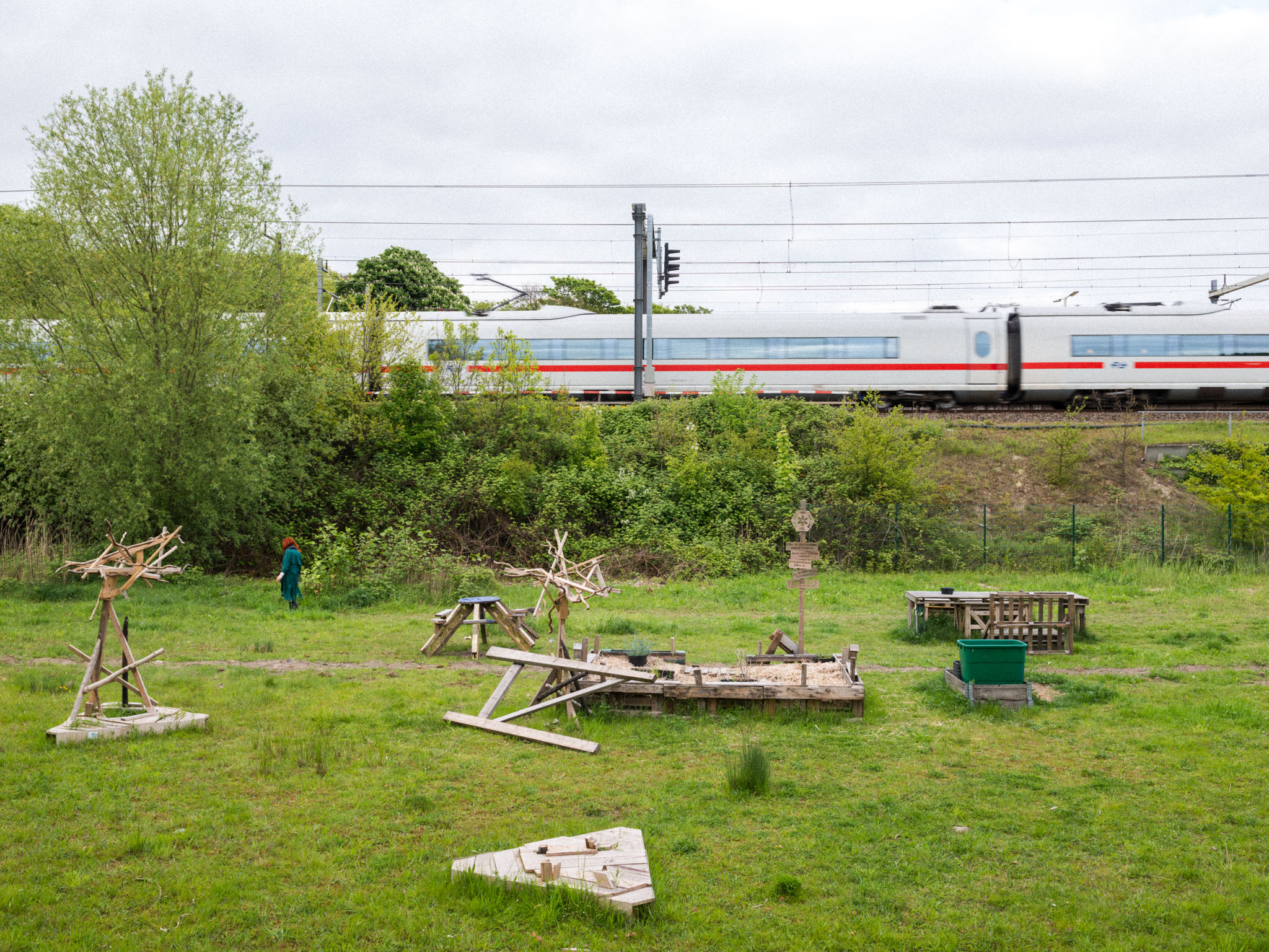Werkspoorkwartier - future location of Het Hof van Cartesius (Charlotte Ernst and Flux Landscape Architecture)