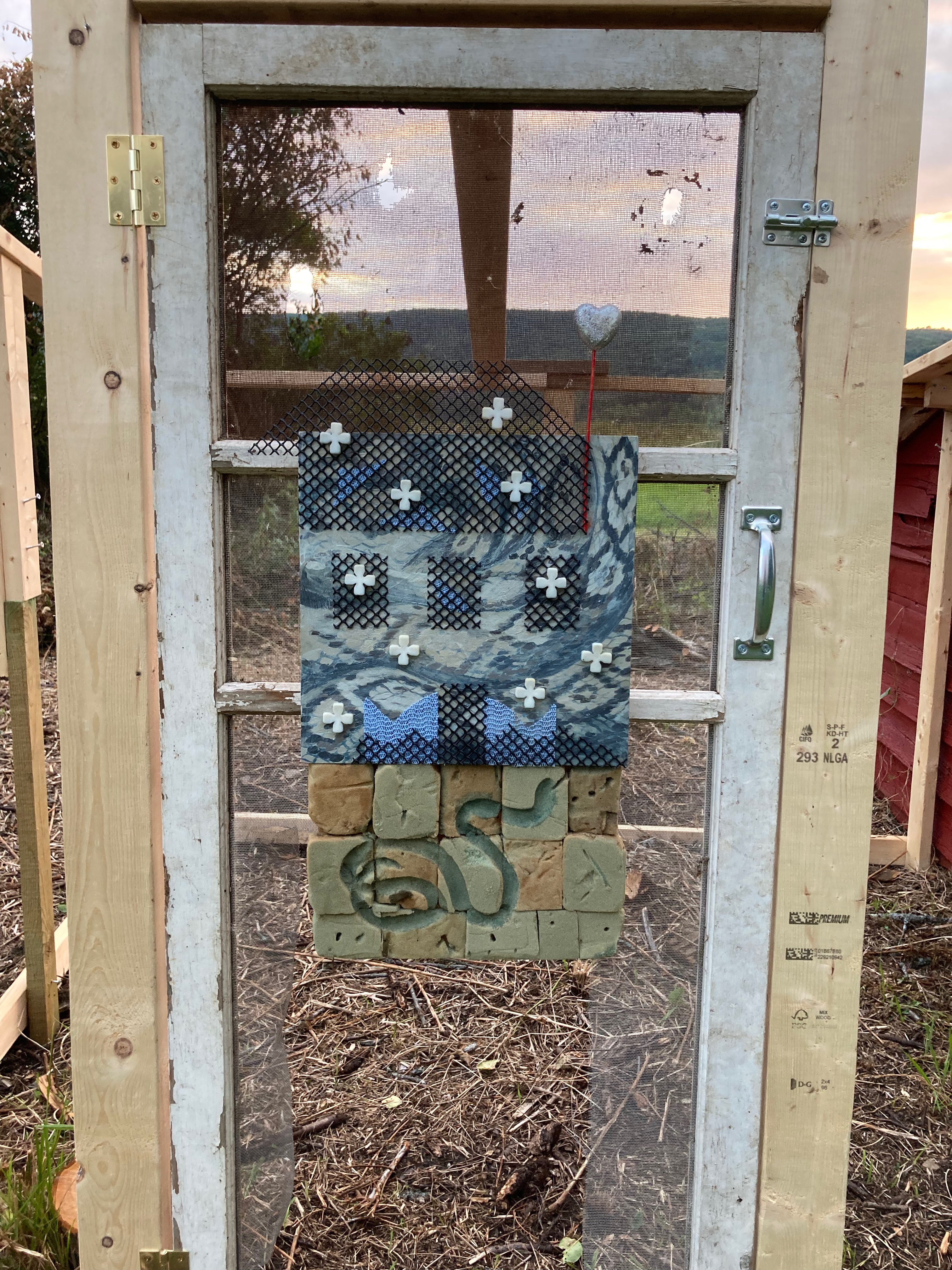 Residence (Scalar Thinking), 2020, Installation view "Under the Moon", Camp Eternal Hell Chamber, Cobleskill New York