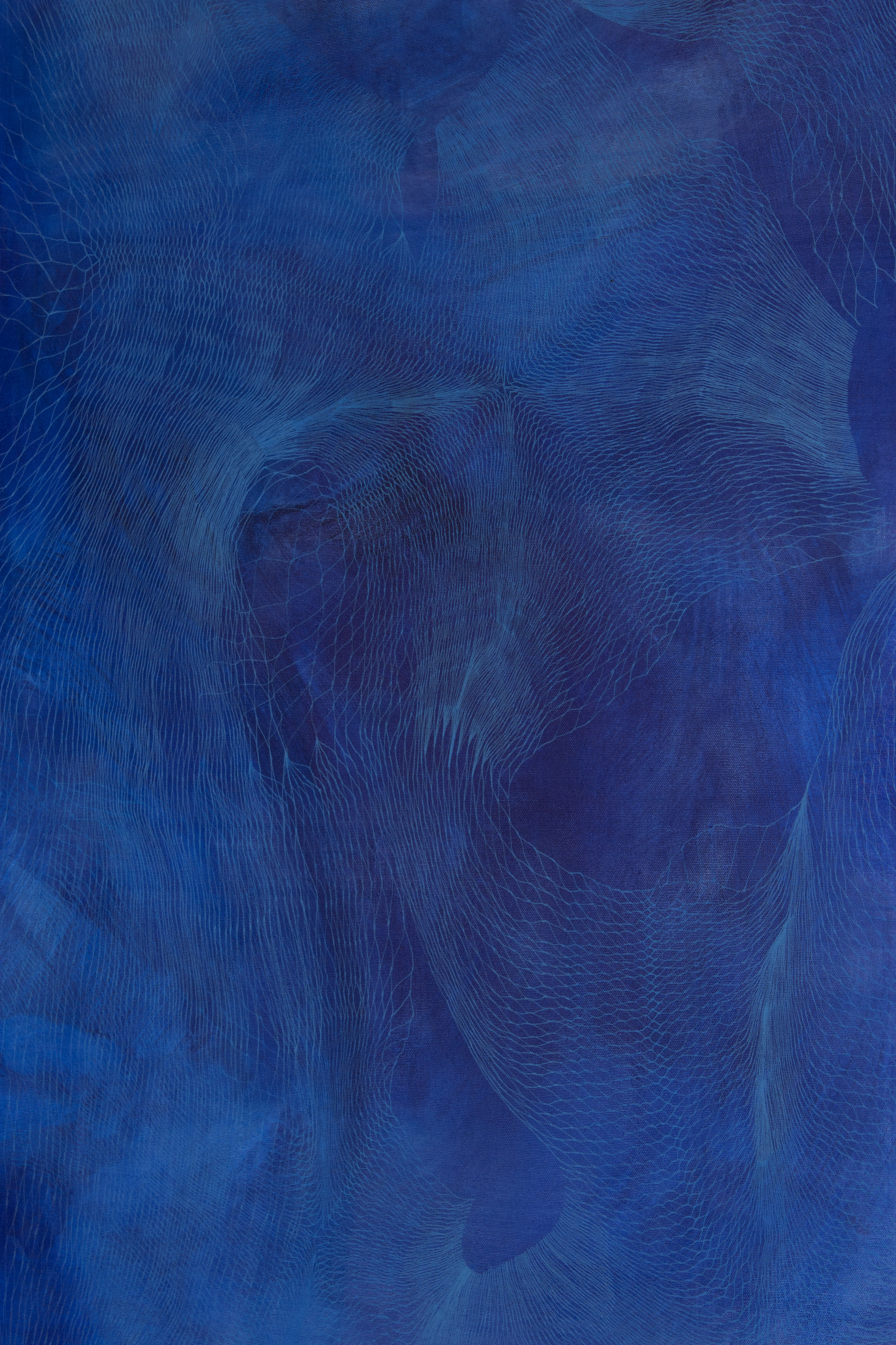 I Tie It To Space (detail)1400mm x 1900mm x 350mm | Acrylic ink on canvas | 2021