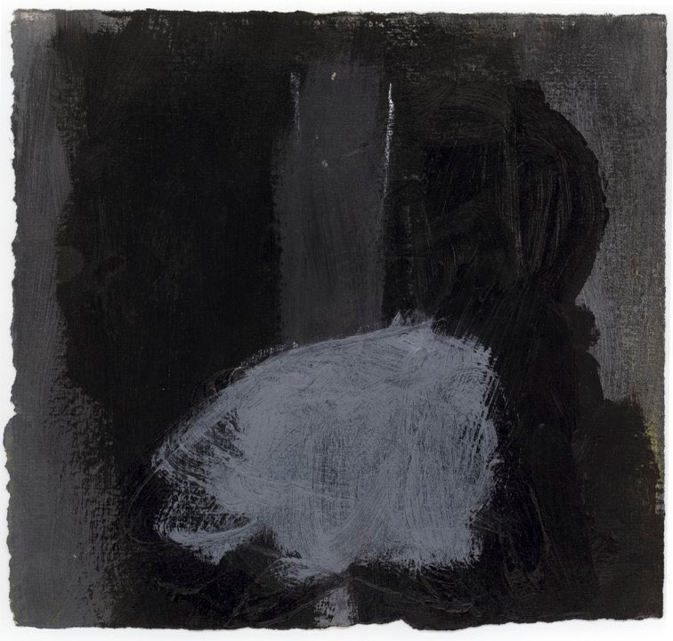 Noire&nbsp;2006acrylic/paper&nbsp;6.5x6.75”